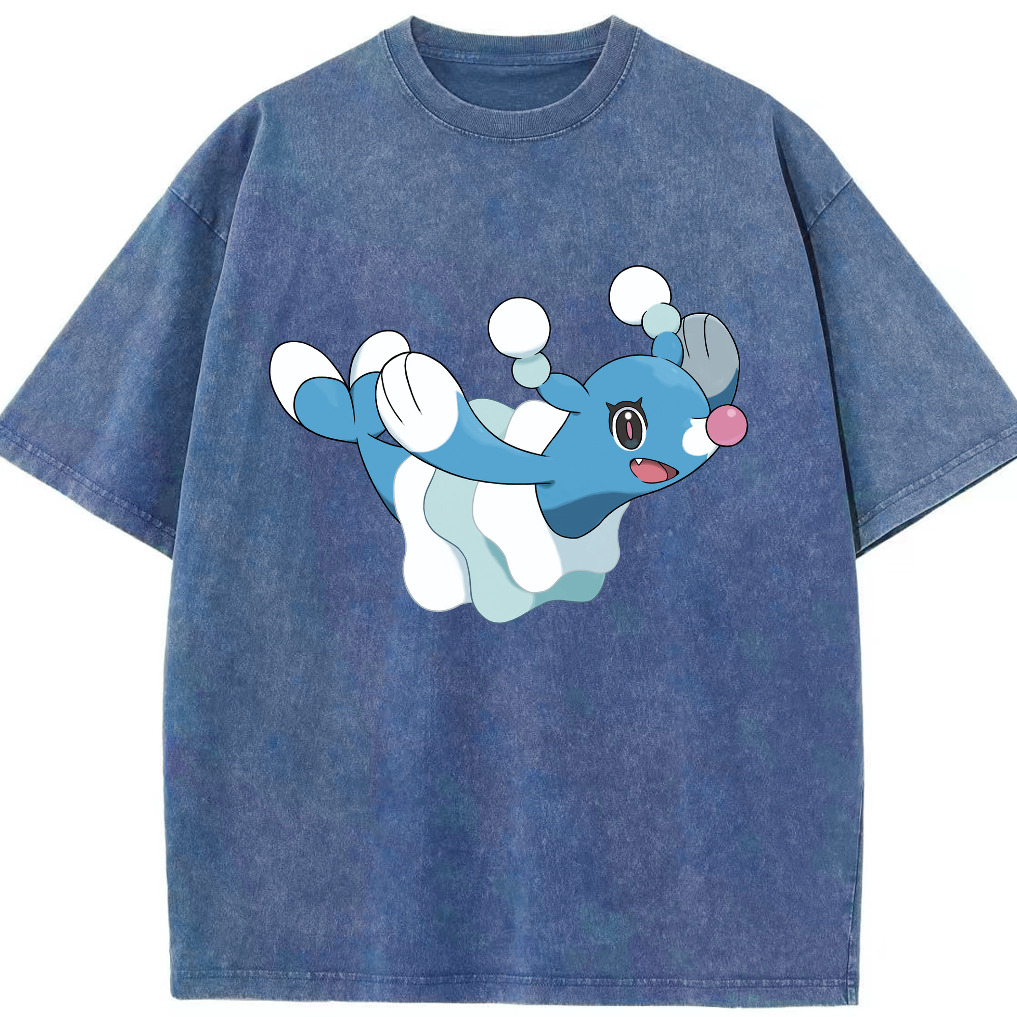 （画像用） ポケットモンスター Pokémon 綿100% ヴィンテージ風 半袖Tシャツ（フロントプリント）