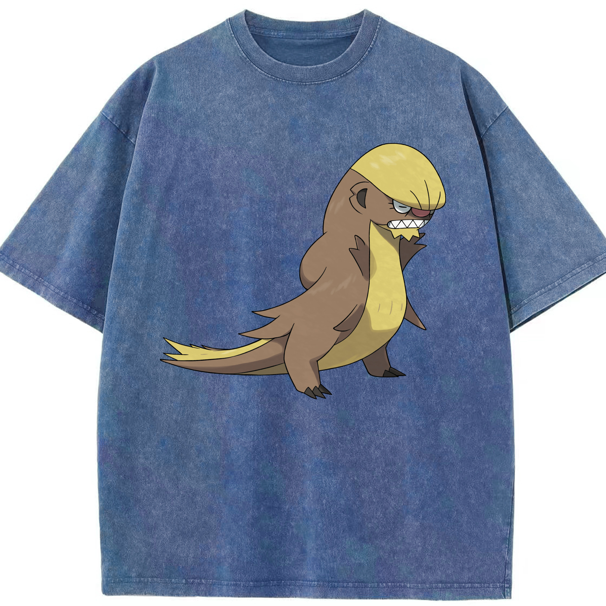 （画像用） ポケットモンスター Pokémon 綿100% ヴィンテージ風 半袖Tシャツ（フロントプリント）
