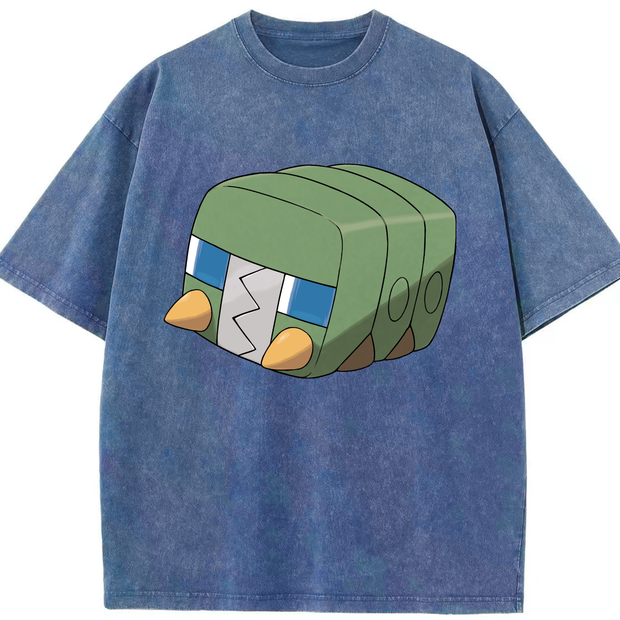 （画像用） ポケットモンスター Pokémon 綿100% ヴィンテージ風 半袖Tシャツ（フロントプリント）