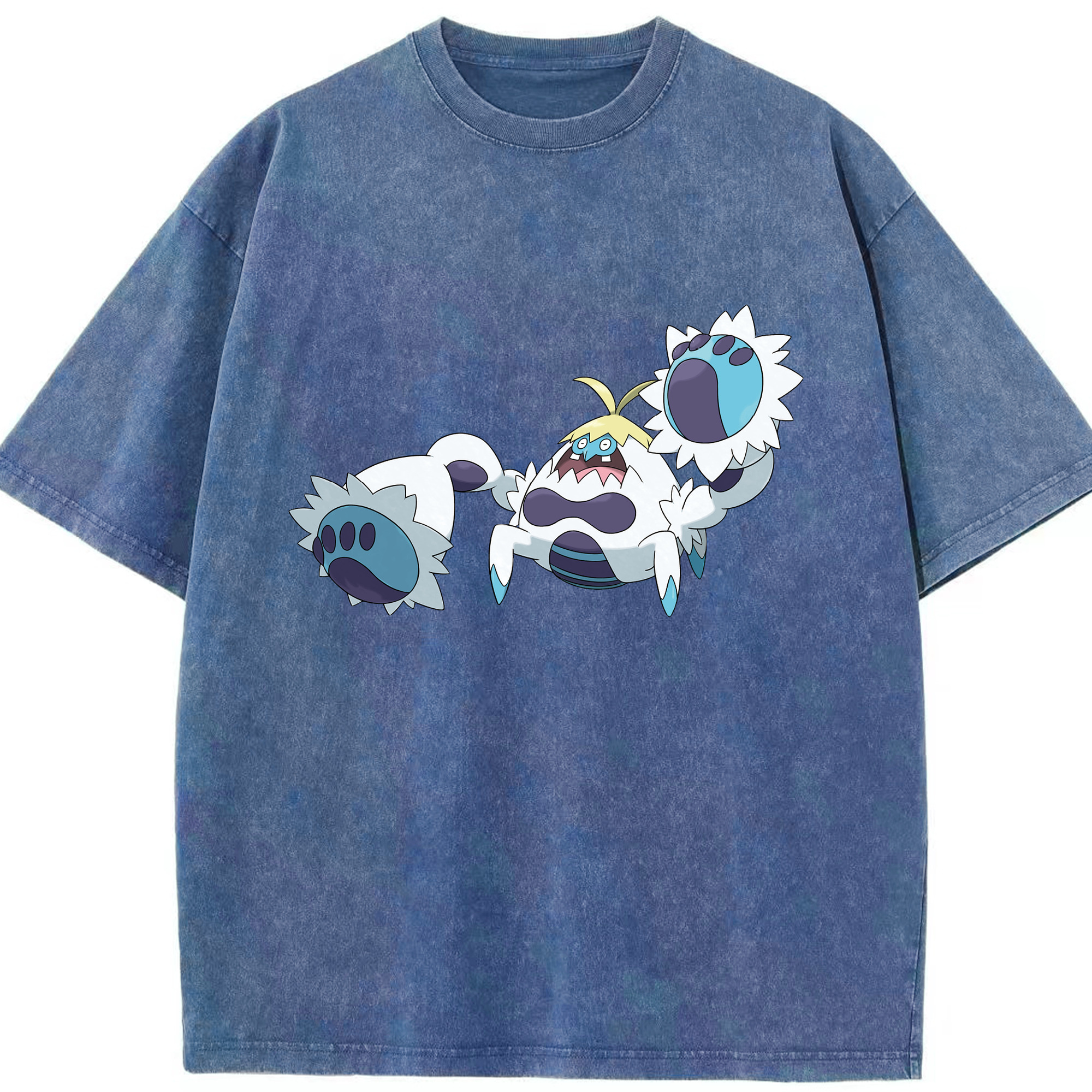 （画像用） ポケットモンスター Pokémon 綿100% ヴィンテージ風 半袖Tシャツ（フロントプリント）