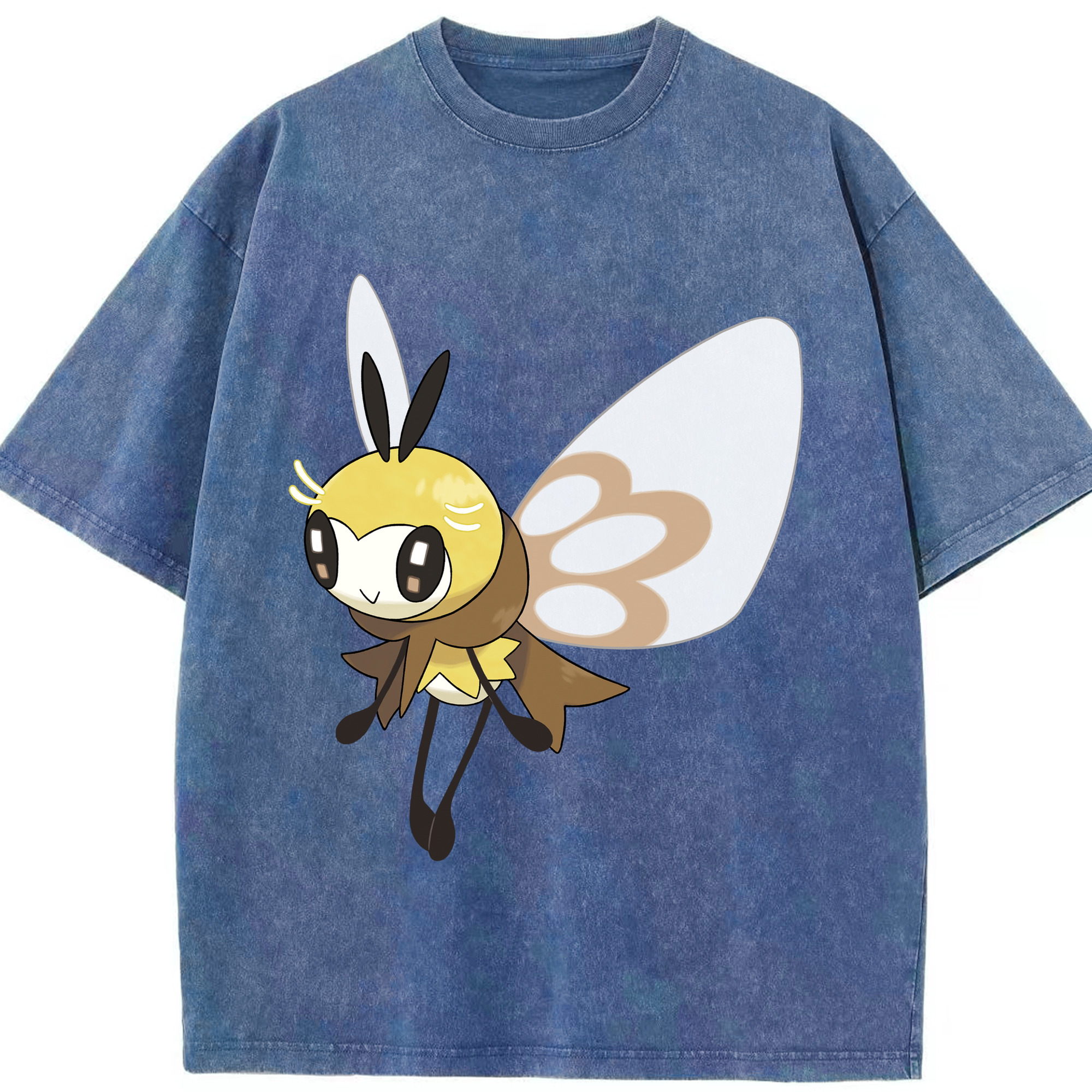 （画像用） ポケットモンスター Pokémon 綿100% ヴィンテージ風 半袖Tシャツ（フロントプリント）