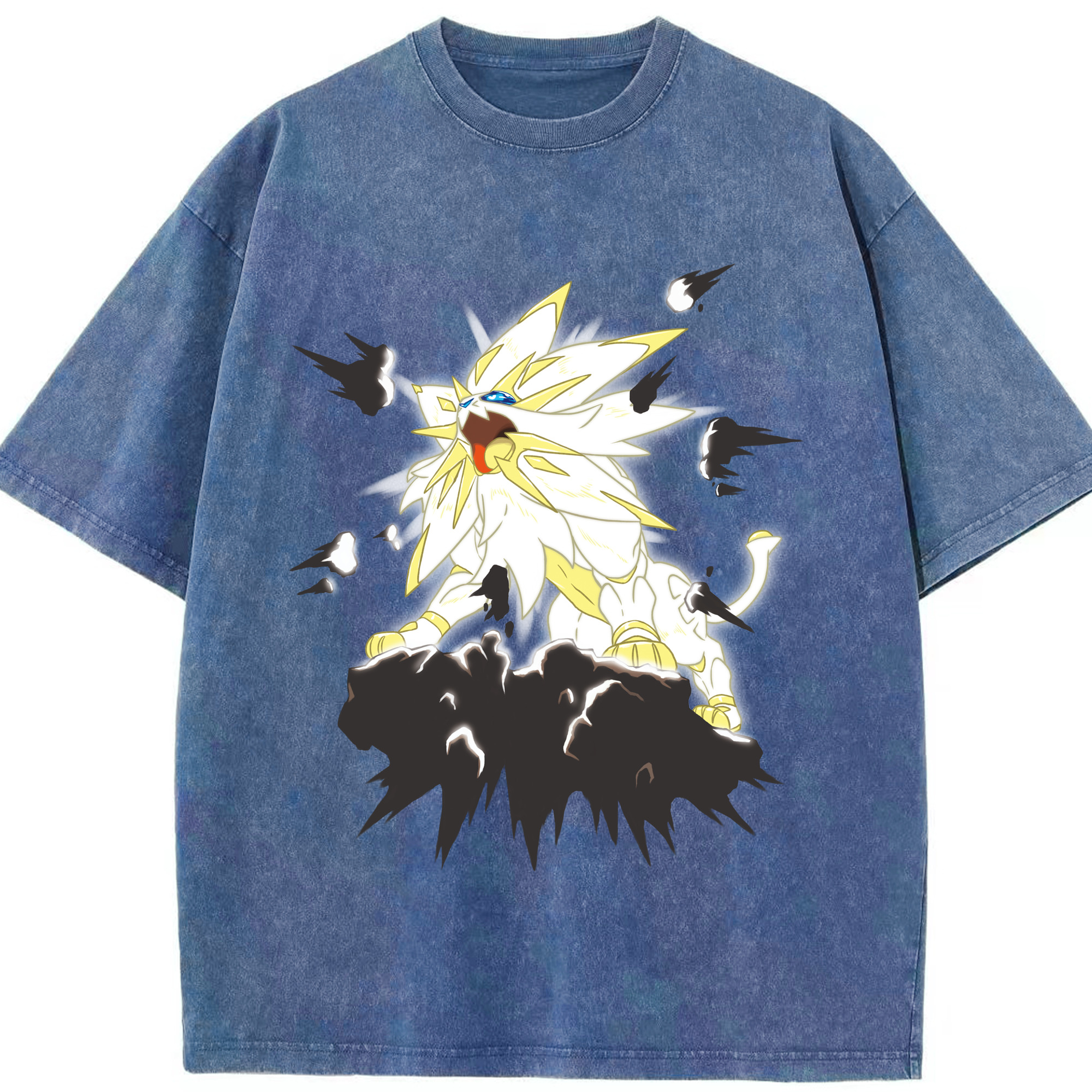 （画像用） ポケットモンスター Pokémon 綿100% ヴィンテージ風 半袖Tシャツ（フロントプリント）