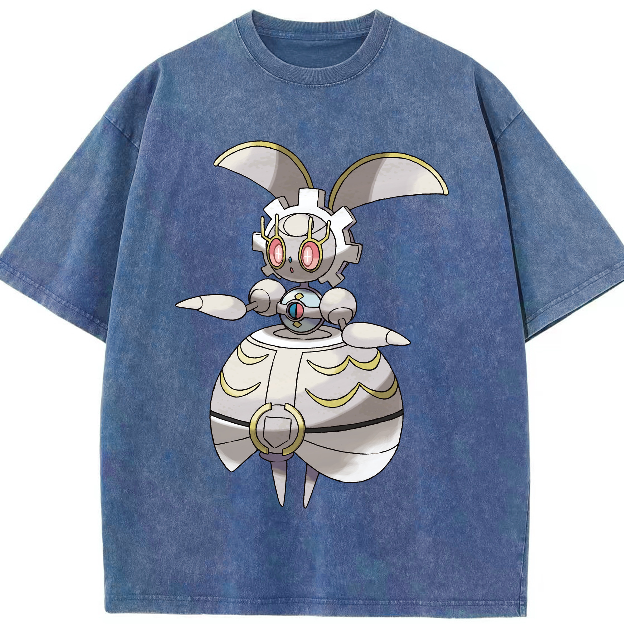 （画像用） ポケットモンスター Pokémon 綿100% ヴィンテージ風 半袖Tシャツ（フロントプリント）
