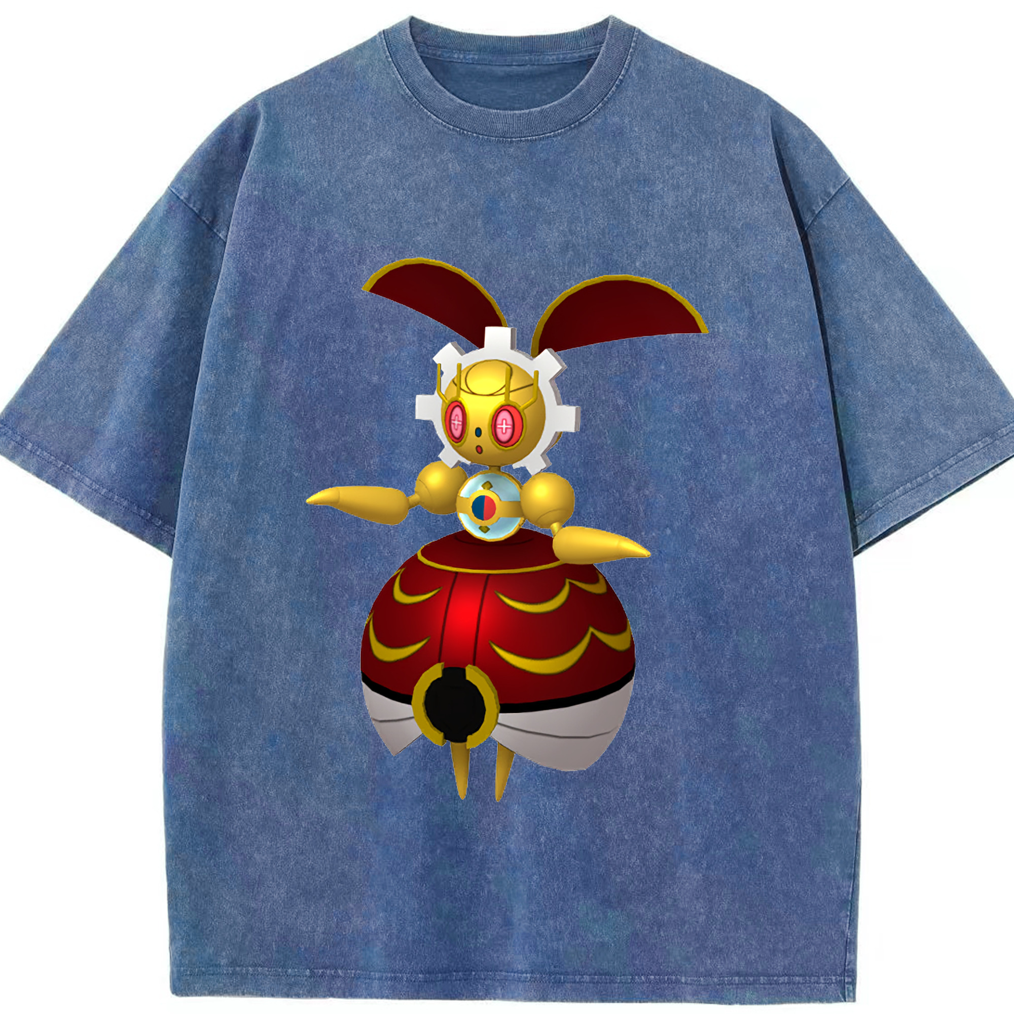 （画像用） ポケットモンスター Pokémon 綿100% ヴィンテージ風 半袖Tシャツ（フロントプリント）