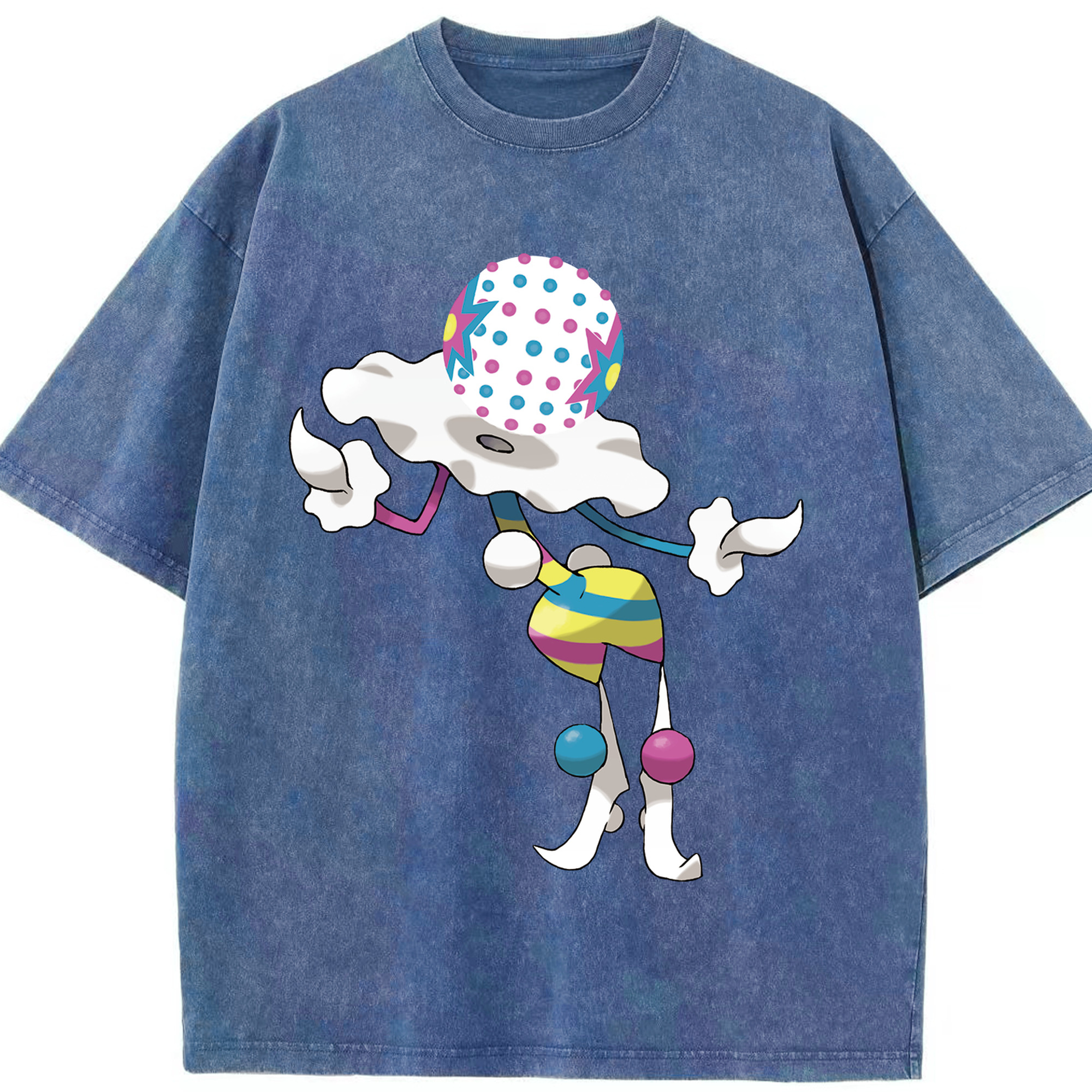 （画像用） ポケットモンスター Pokémon 綿100% ヴィンテージ風 半袖Tシャツ（フロントプリント）