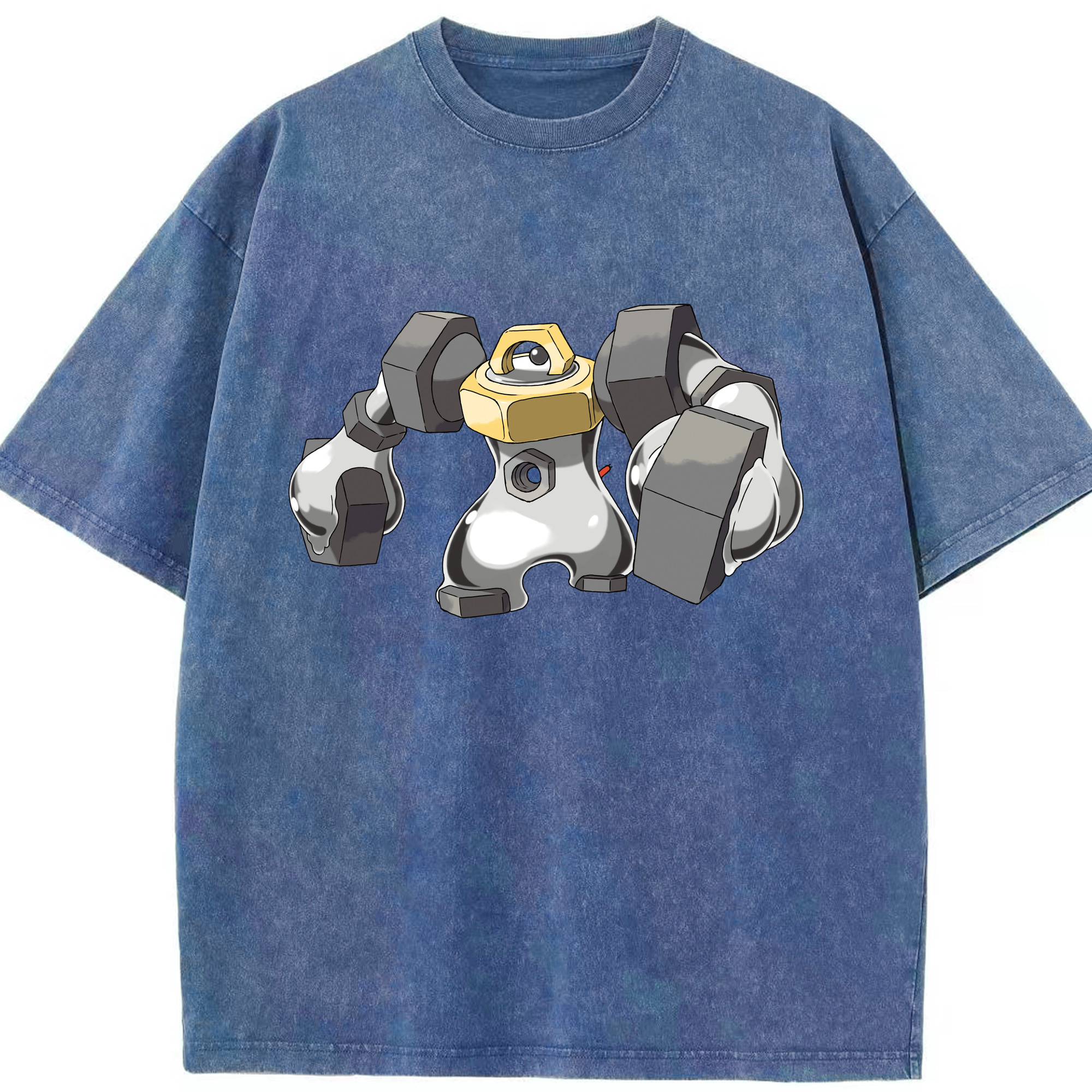 （画像用） ポケットモンスター Pokémon 綿100% ヴィンテージ風 半袖Tシャツ（フロントプリント）