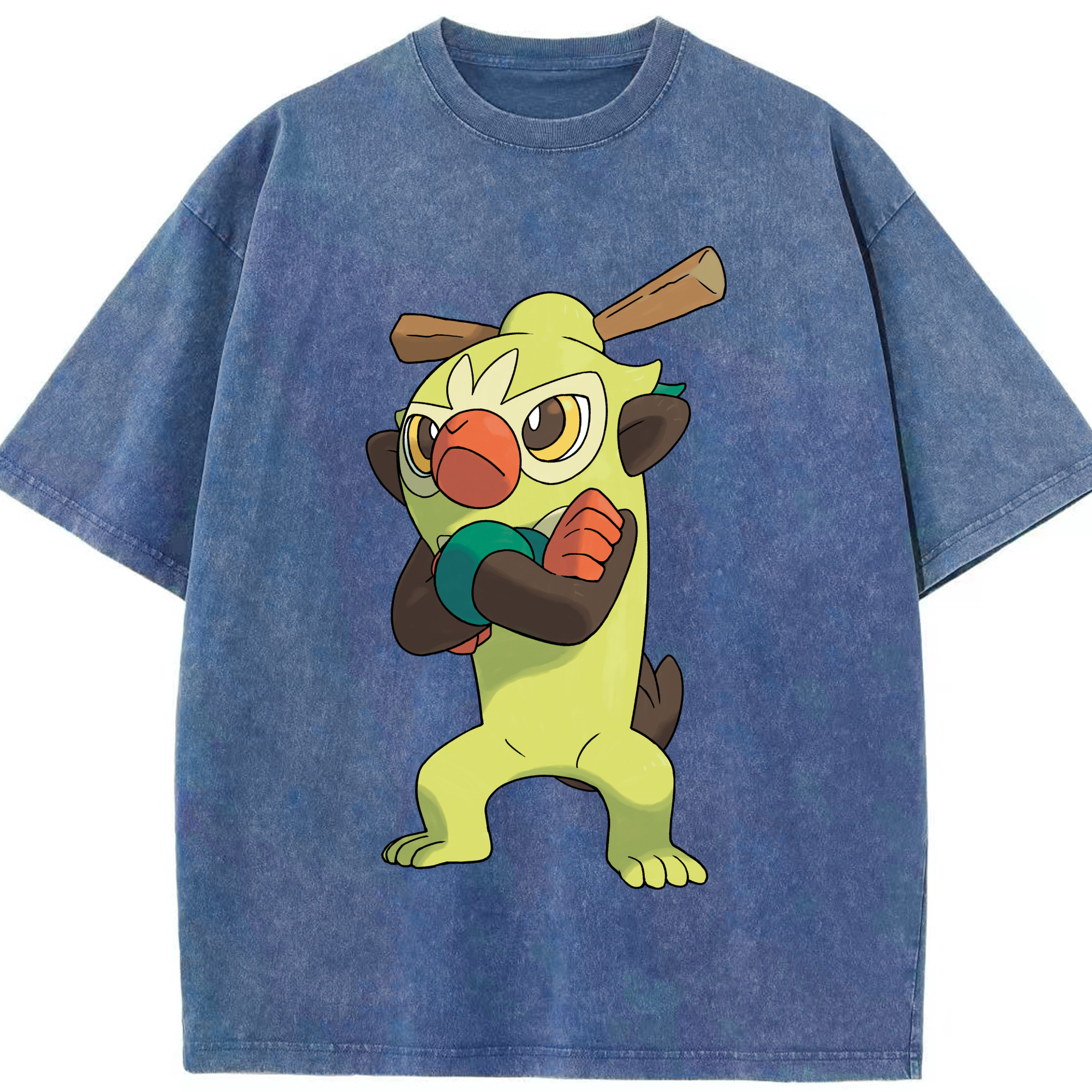 （画像用） ポケットモンスター Pokémon 綿100% ヴィンテージ風 半袖Tシャツ（フロントプリント）