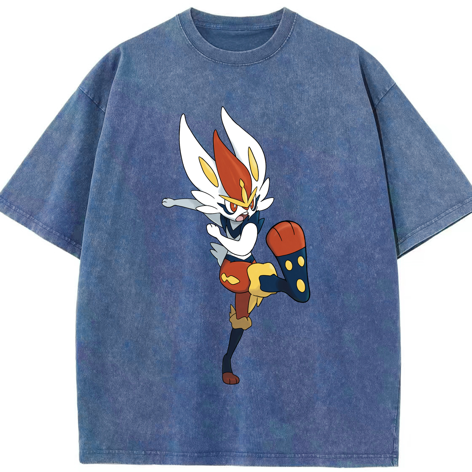 （画像用） ポケットモンスター Pokémon 綿100% ヴィンテージ風 半袖Tシャツ（フロントプリント）