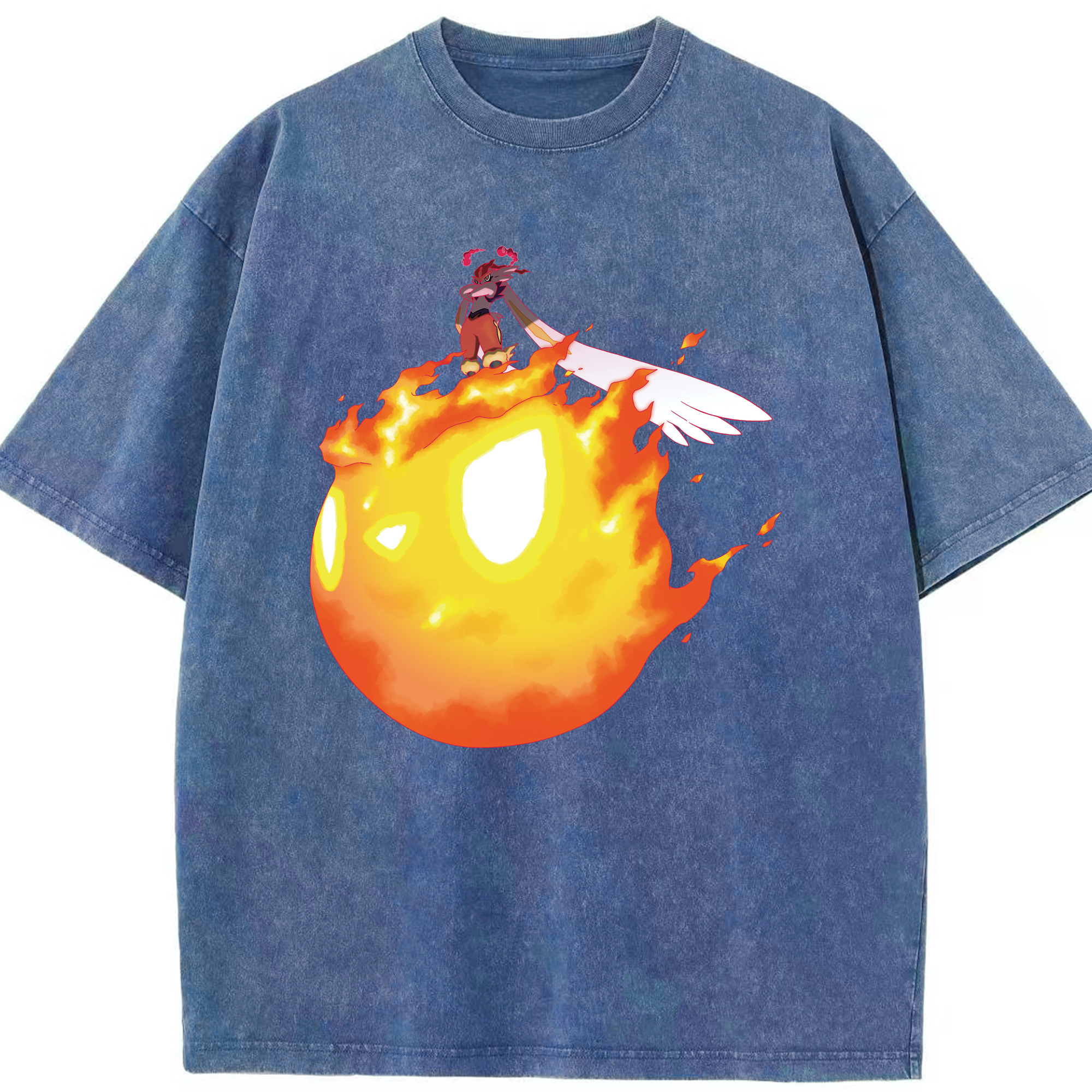 （画像用） ポケットモンスター Pokémon 綿100% ヴィンテージ風 半袖Tシャツ（フロントプリント）