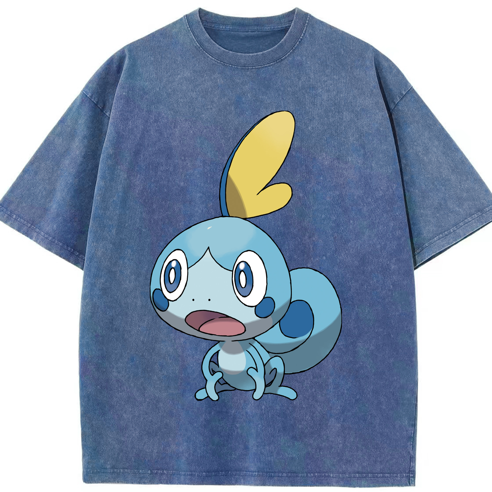 （画像用） ポケットモンスター Pokémon 綿100% ヴィンテージ風 半袖Tシャツ（フロントプリント）