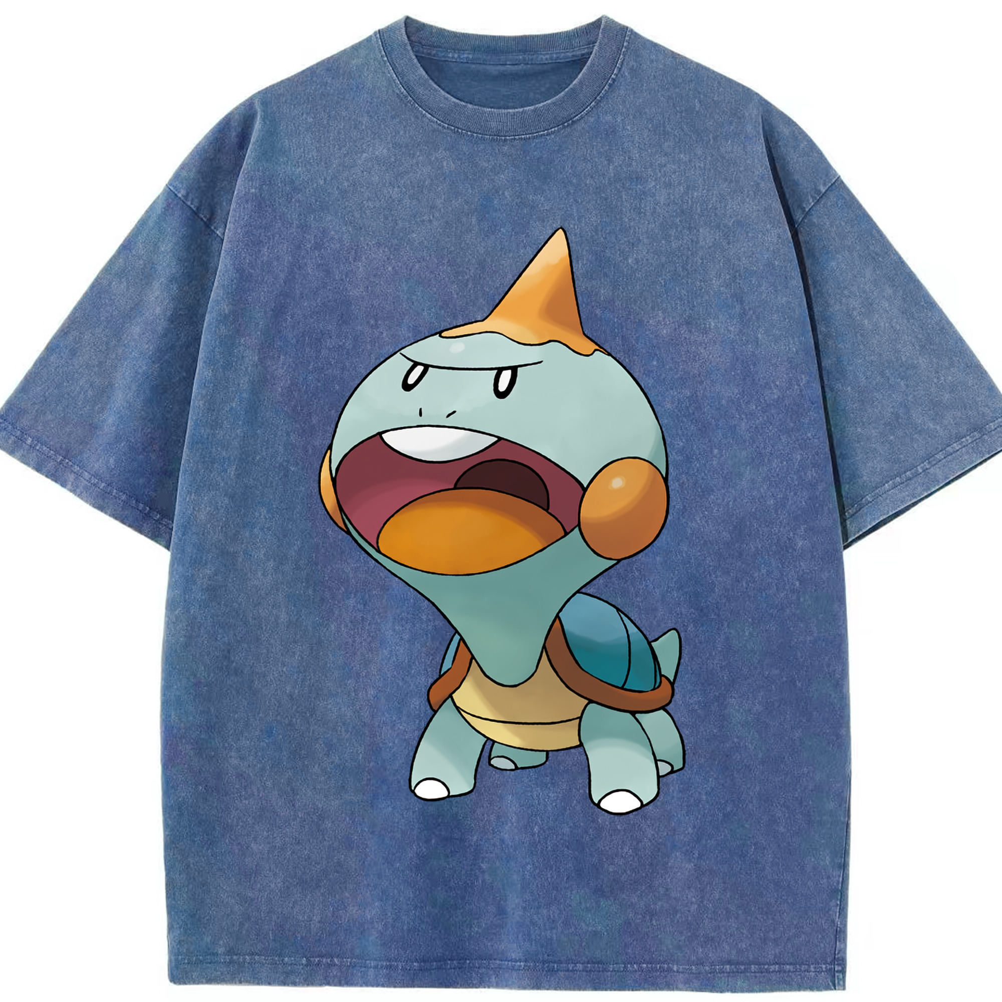 （画像用） ポケットモンスター Pokémon 綿100% ヴィンテージ風 半袖Tシャツ（フロントプリント）