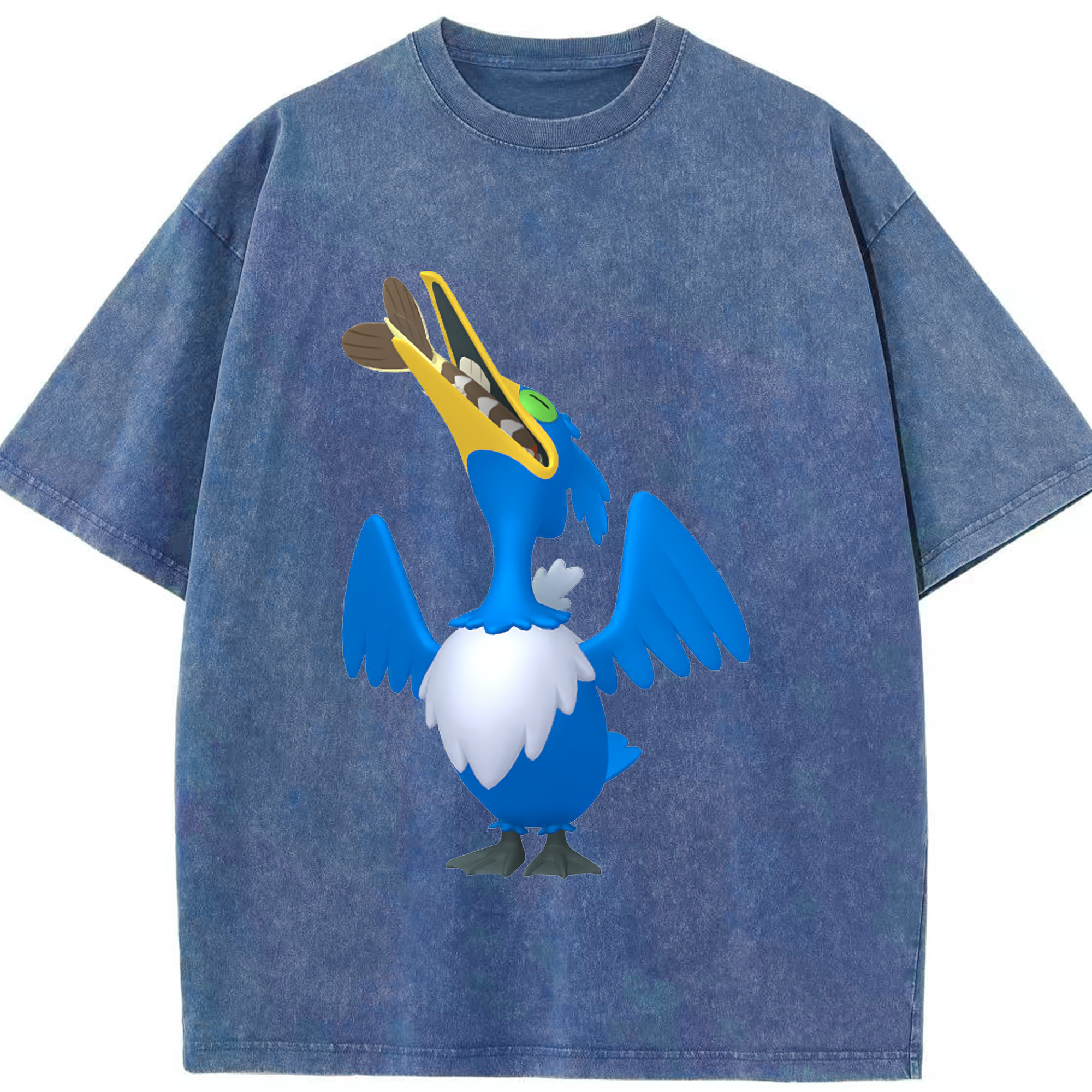 （画像用） ポケットモンスター Pokémon 綿100% ヴィンテージ風 半袖Tシャツ（フロントプリント）