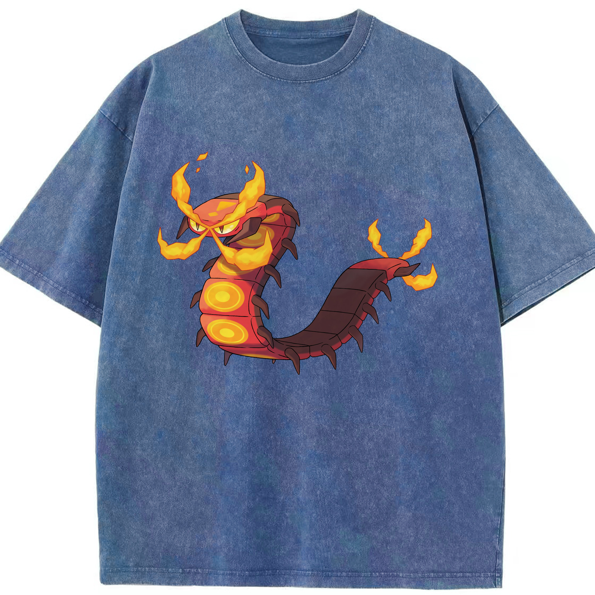 （画像用） ポケットモンスター Pokémon 綿100% ヴィンテージ風 半袖Tシャツ（フロントプリント）