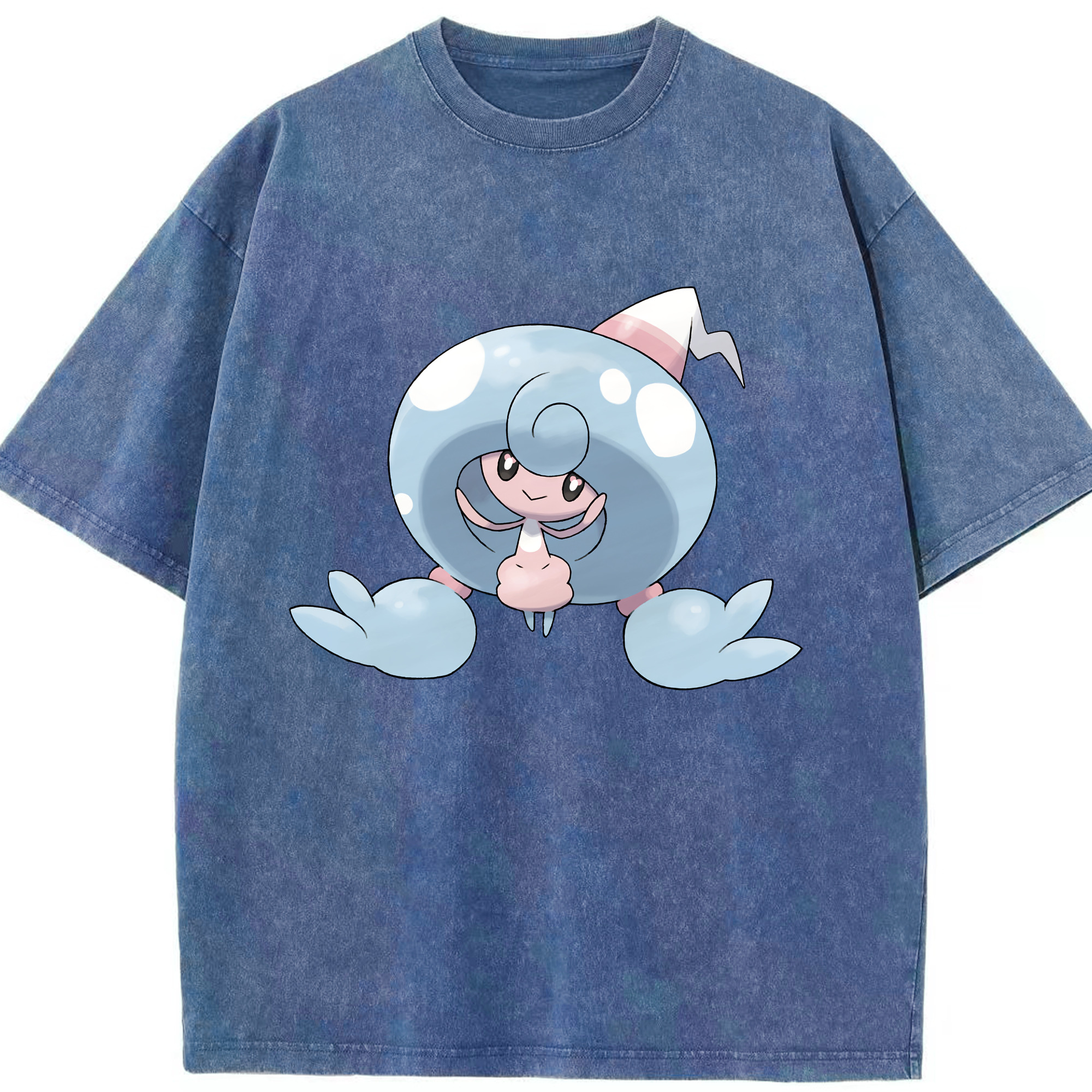 （画像用） ポケットモンスター Pokémon 綿100% ヴィンテージ風 半袖Tシャツ（フロントプリント）
