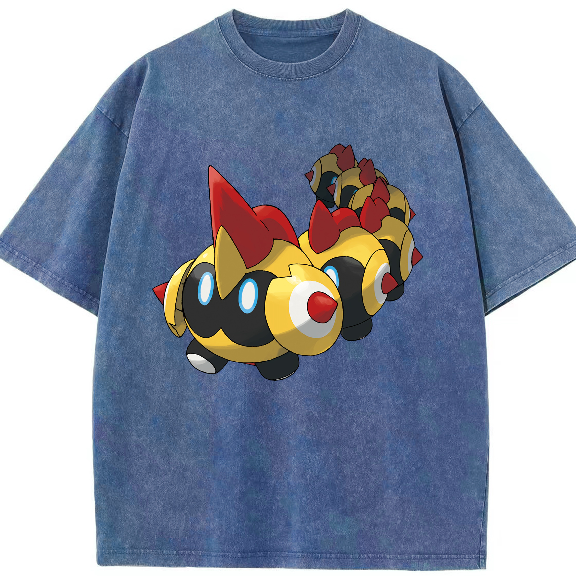 （画像用） ポケットモンスター Pokémon 綿100% ヴィンテージ風 半袖Tシャツ（フロントプリント）