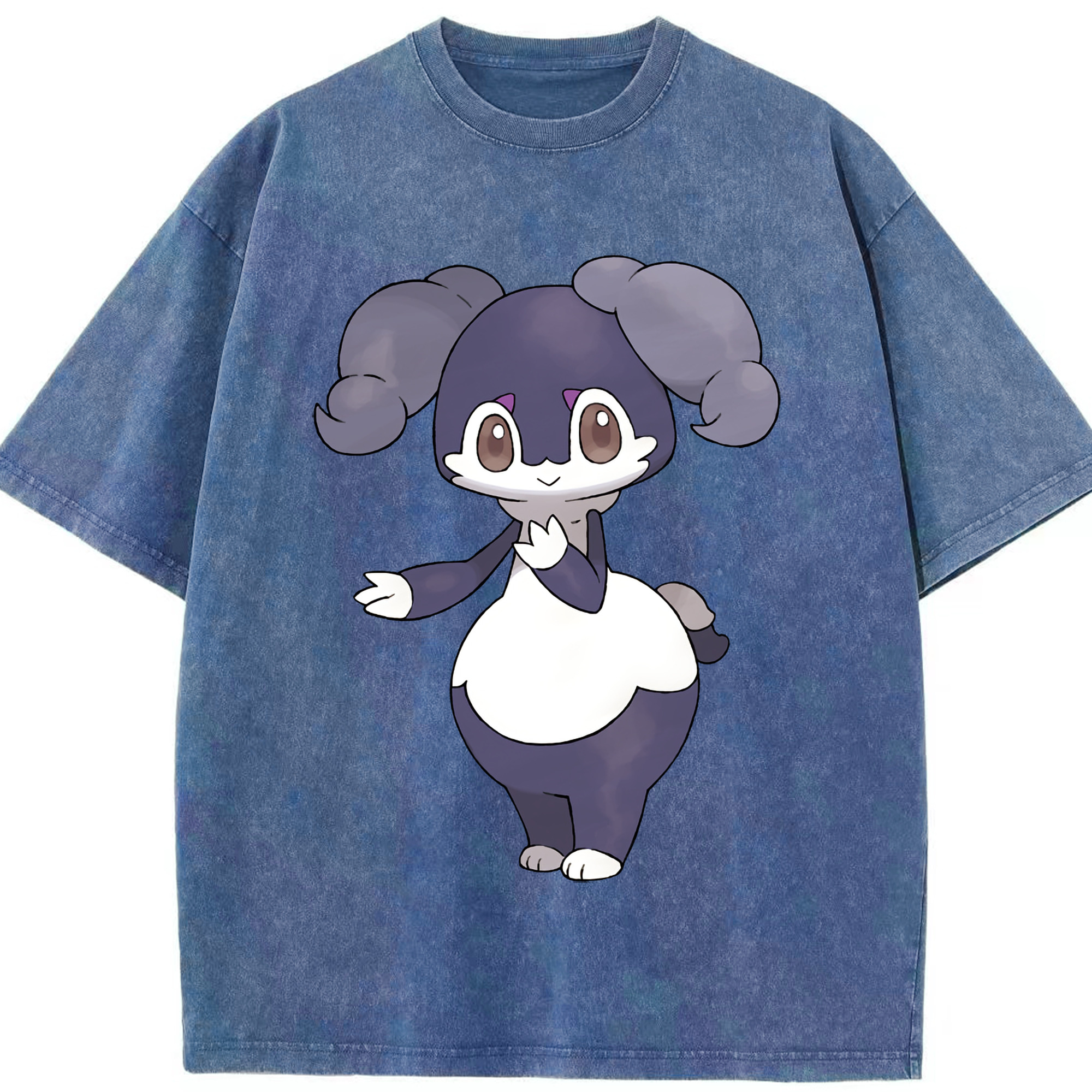 （画像用） ポケットモンスター Pokémon 綿100% ヴィンテージ風 半袖Tシャツ（フロントプリント）