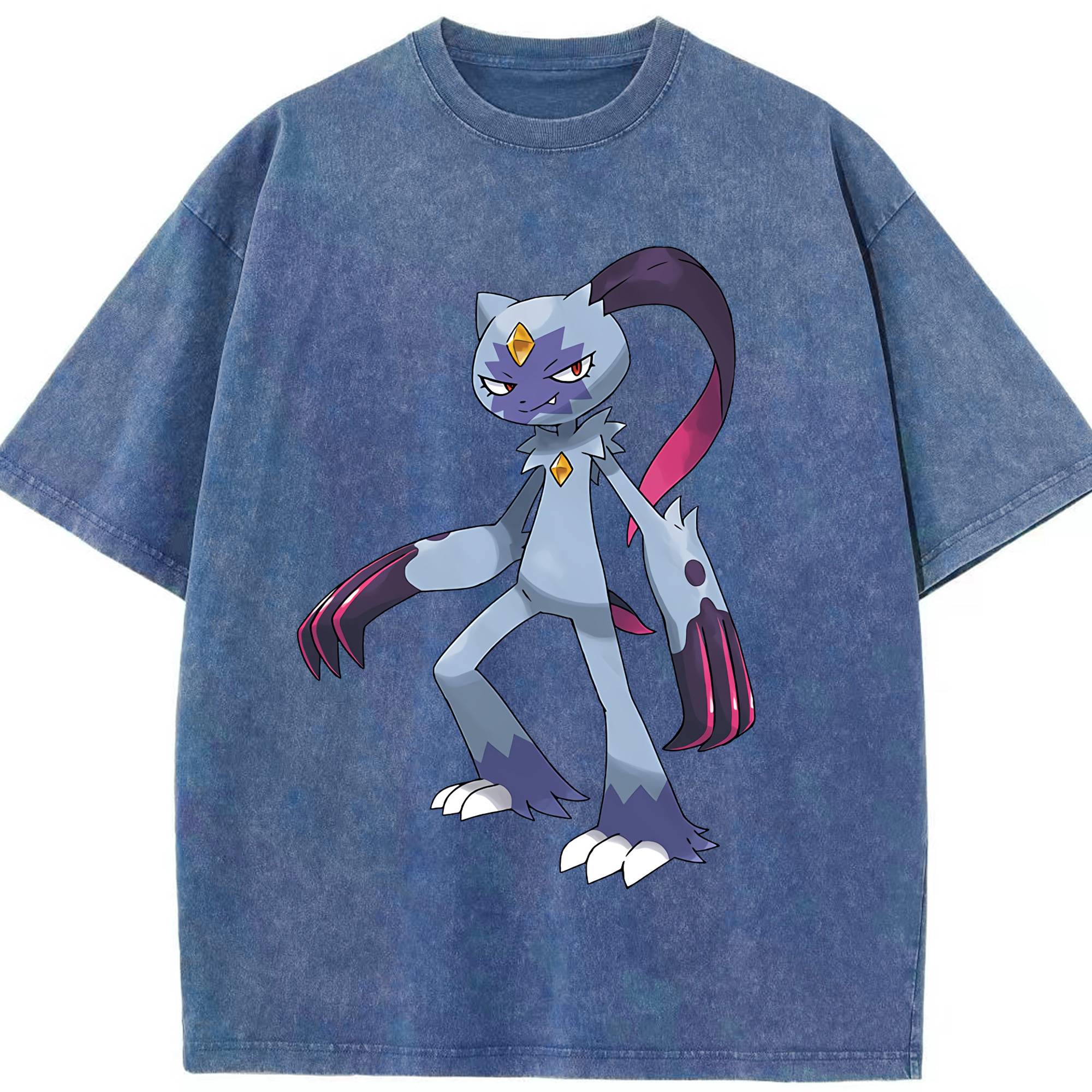 （画像用） ポケットモンスター Pokémon 綿100% ヴィンテージ風 半袖Tシャツ（フロントプリント）