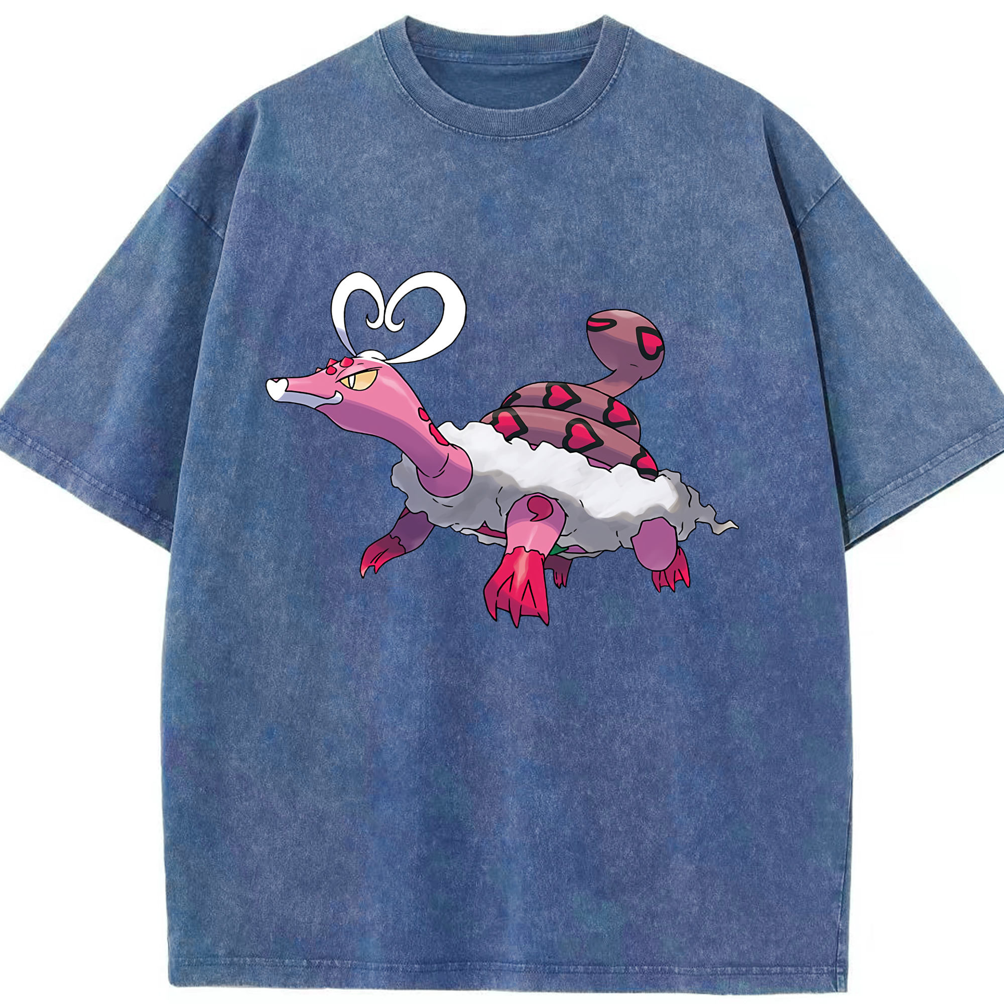 （画像用） ポケットモンスター Pokémon 綿100% ヴィンテージ風 半袖Tシャツ（フロントプリント）