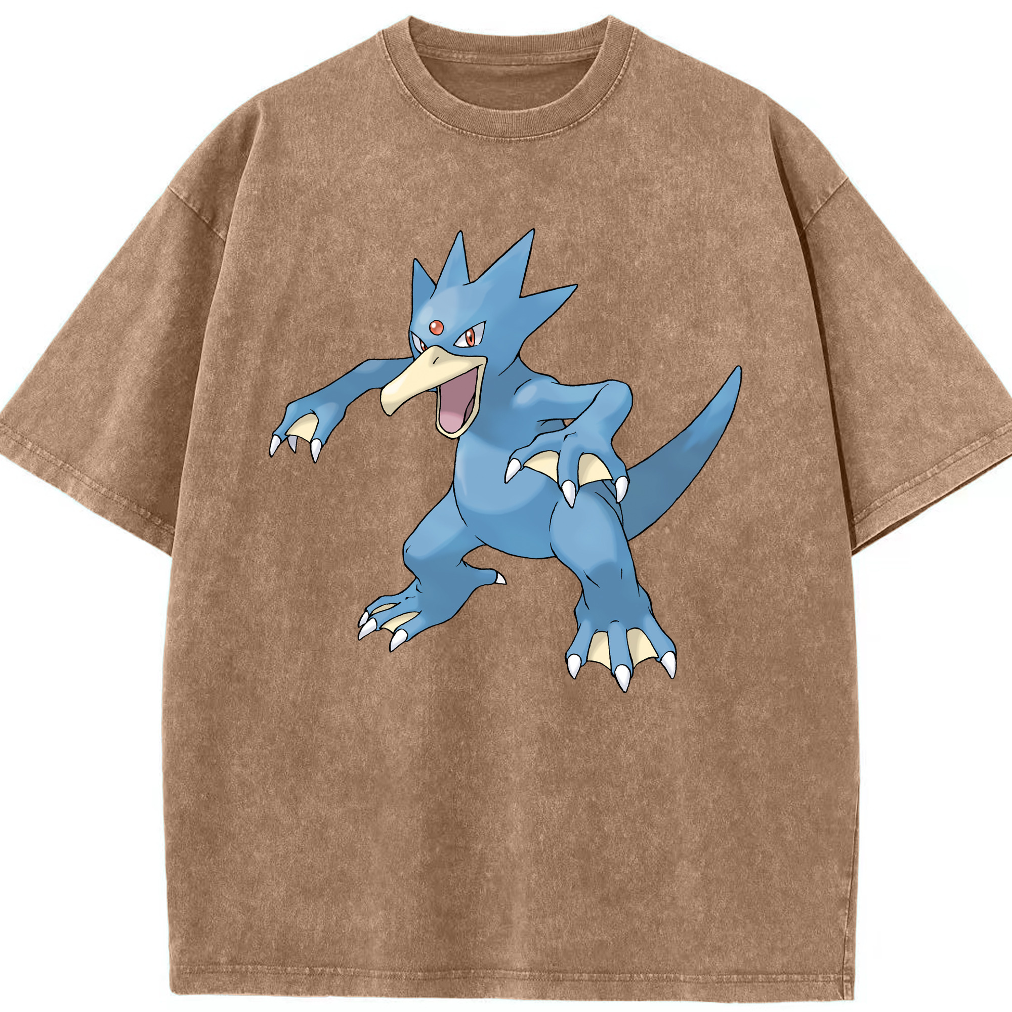 （画像用） ポケットモンスター Pokémon 綿100% ヴィンテージ風 半袖Tシャツ（フロントプリント）