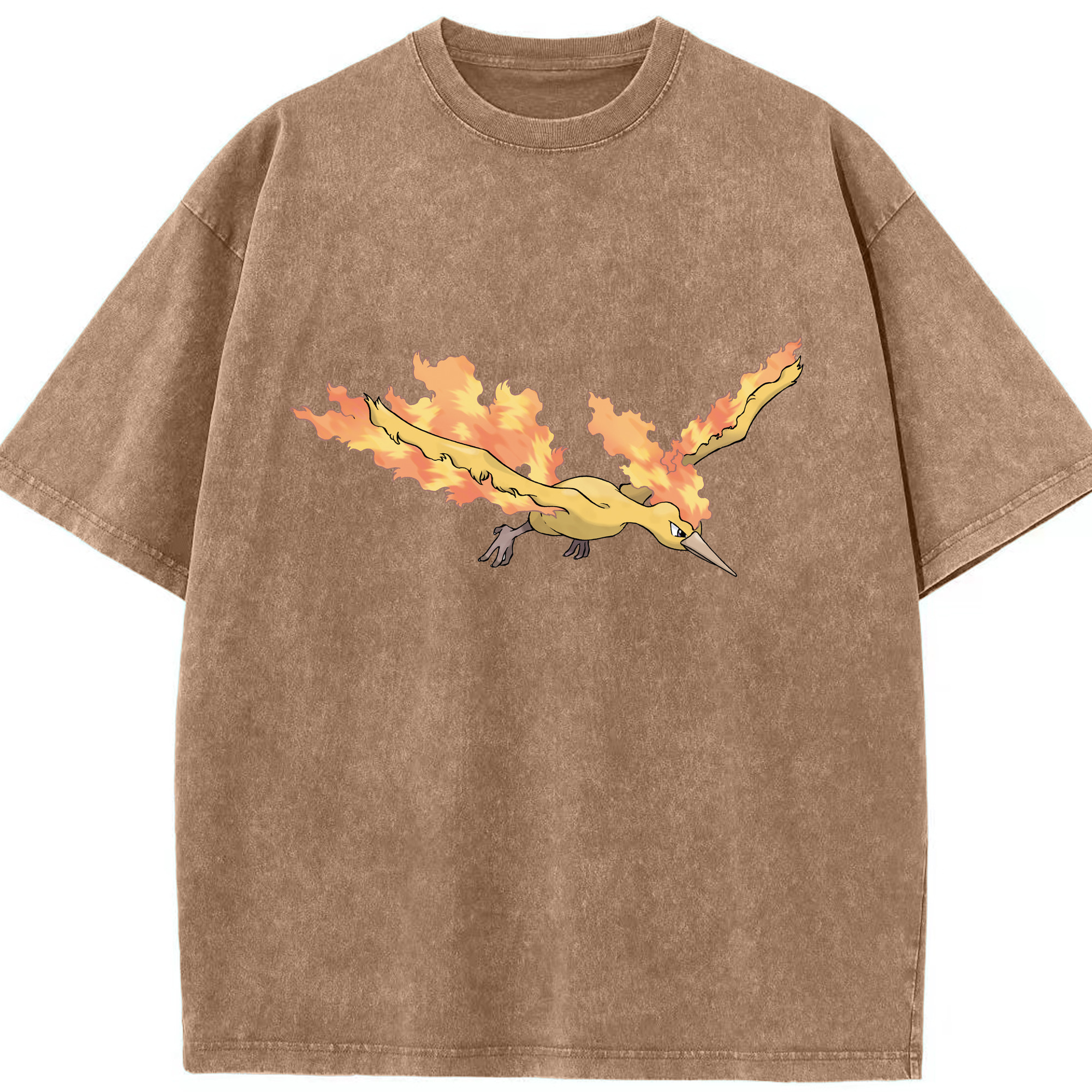 （画像用） ポケットモンスター Pokémon 綿100% ヴィンテージ風 半袖Tシャツ（フロントプリント）