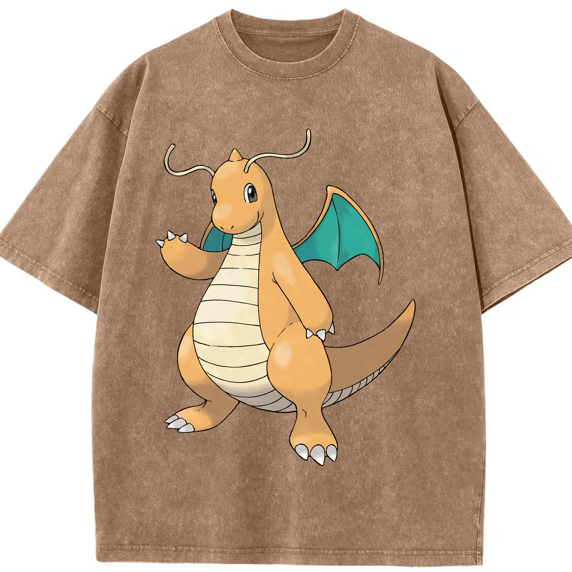 （画像用） ポケットモンスター Pokémon 綿100% ヴィンテージ風 半袖Tシャツ（フロントプリント）