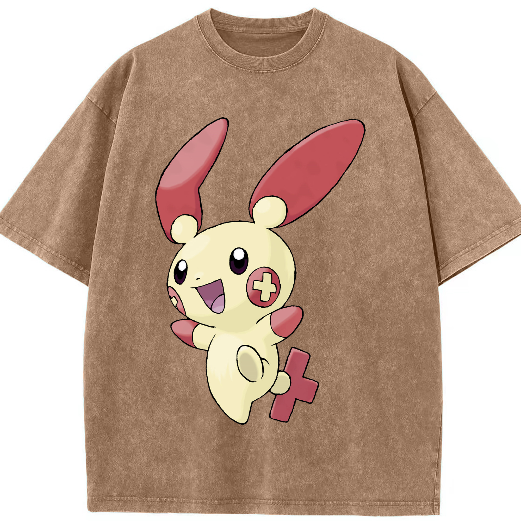 （画像用） ポケットモンスター Pokémon 綿100% ヴィンテージ風 半袖Tシャツ（フロントプリント）
