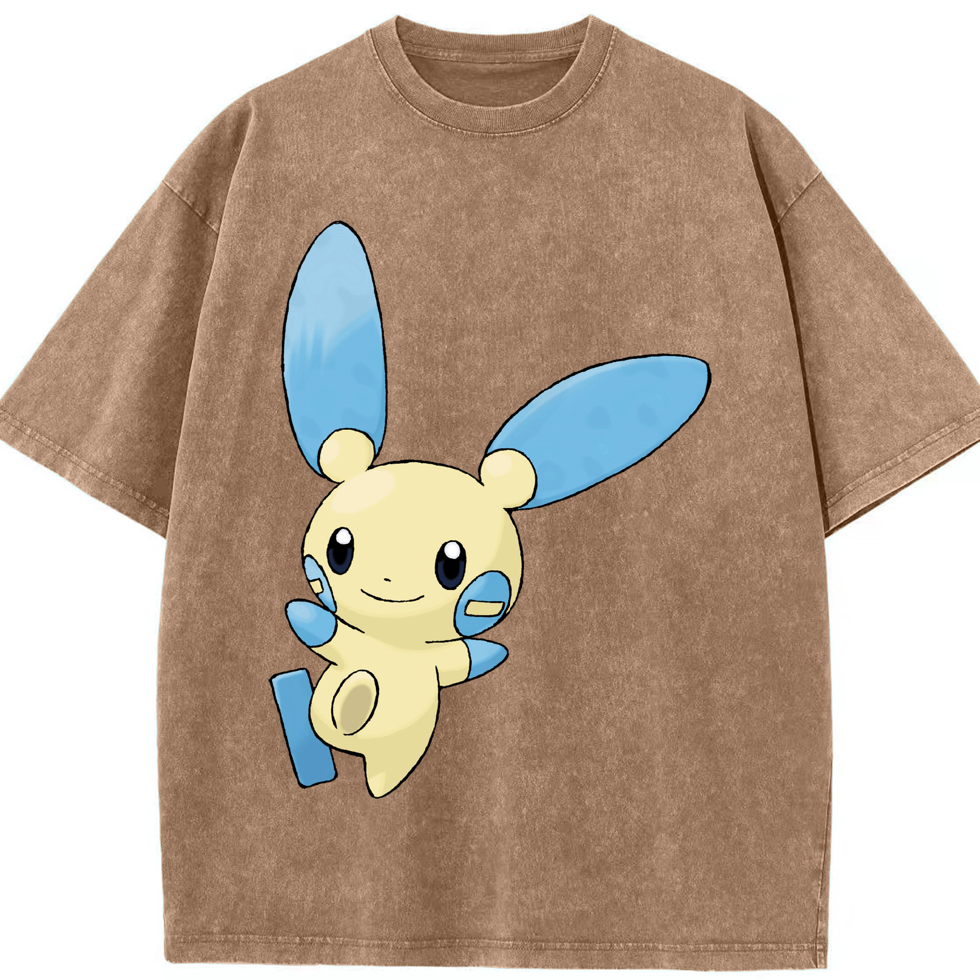 （画像用） ポケットモンスター Pokémon 綿100% ヴィンテージ風 半袖Tシャツ（フロントプリント）
