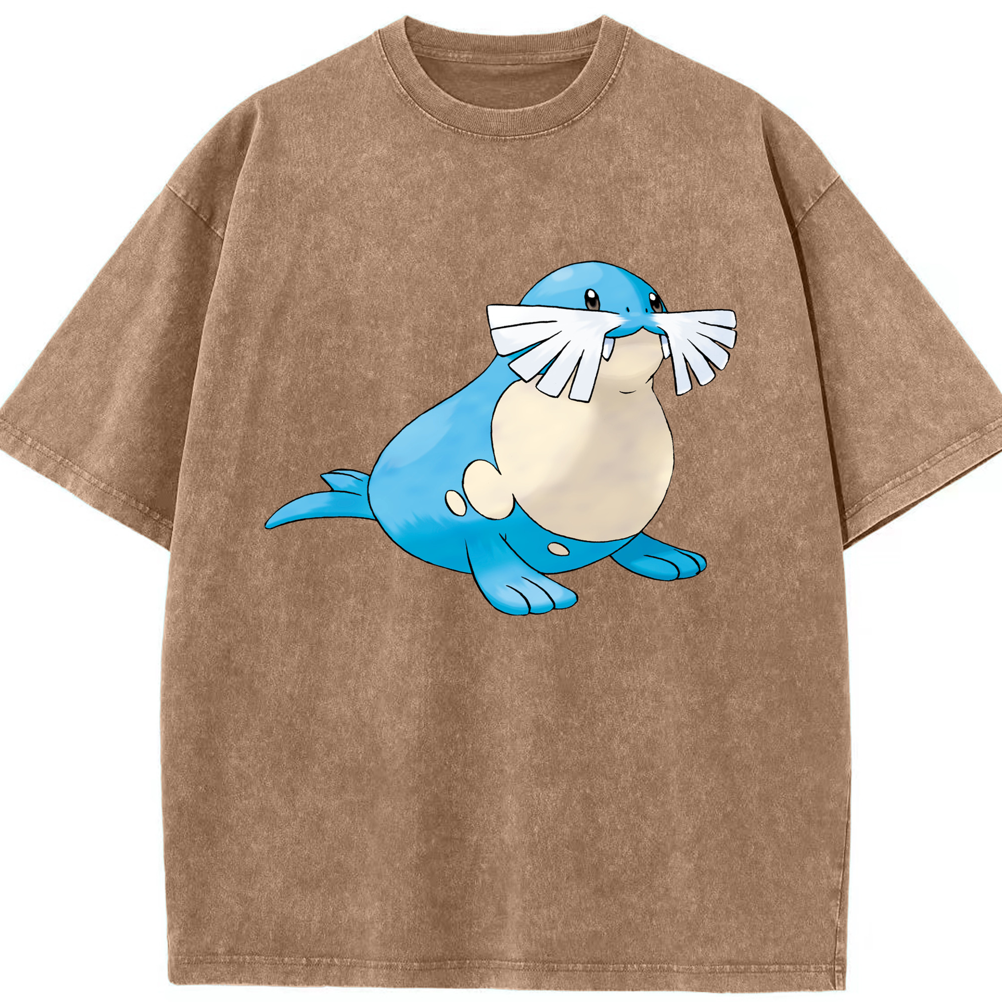 （画像用） ポケットモンスター Pokémon 綿100% ヴィンテージ風 半袖Tシャツ（フロントプリント）