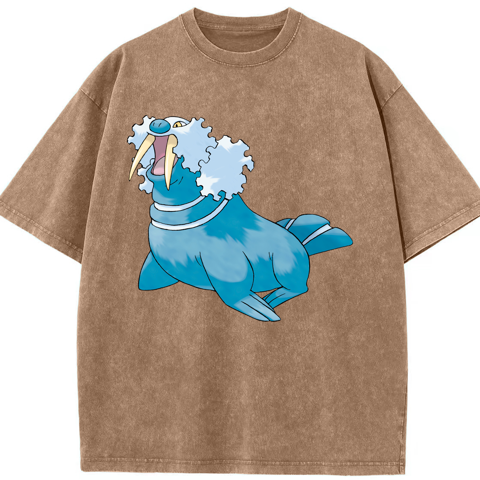 （画像用） ポケットモンスター Pokémon 綿100% ヴィンテージ風 半袖Tシャツ（フロントプリント）