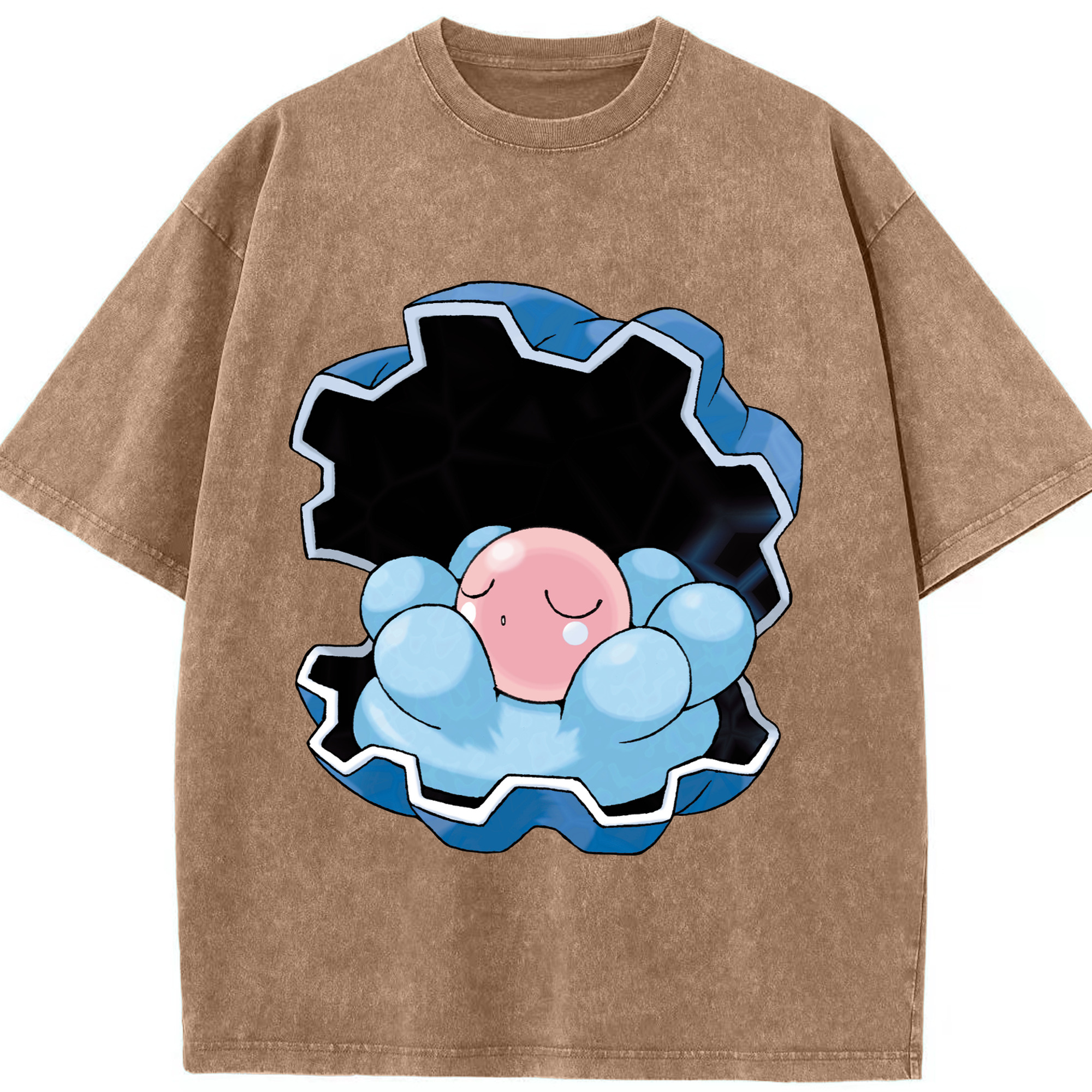 （画像用） ポケットモンスター Pokémon 綿100% ヴィンテージ風 半袖Tシャツ（フロントプリント）