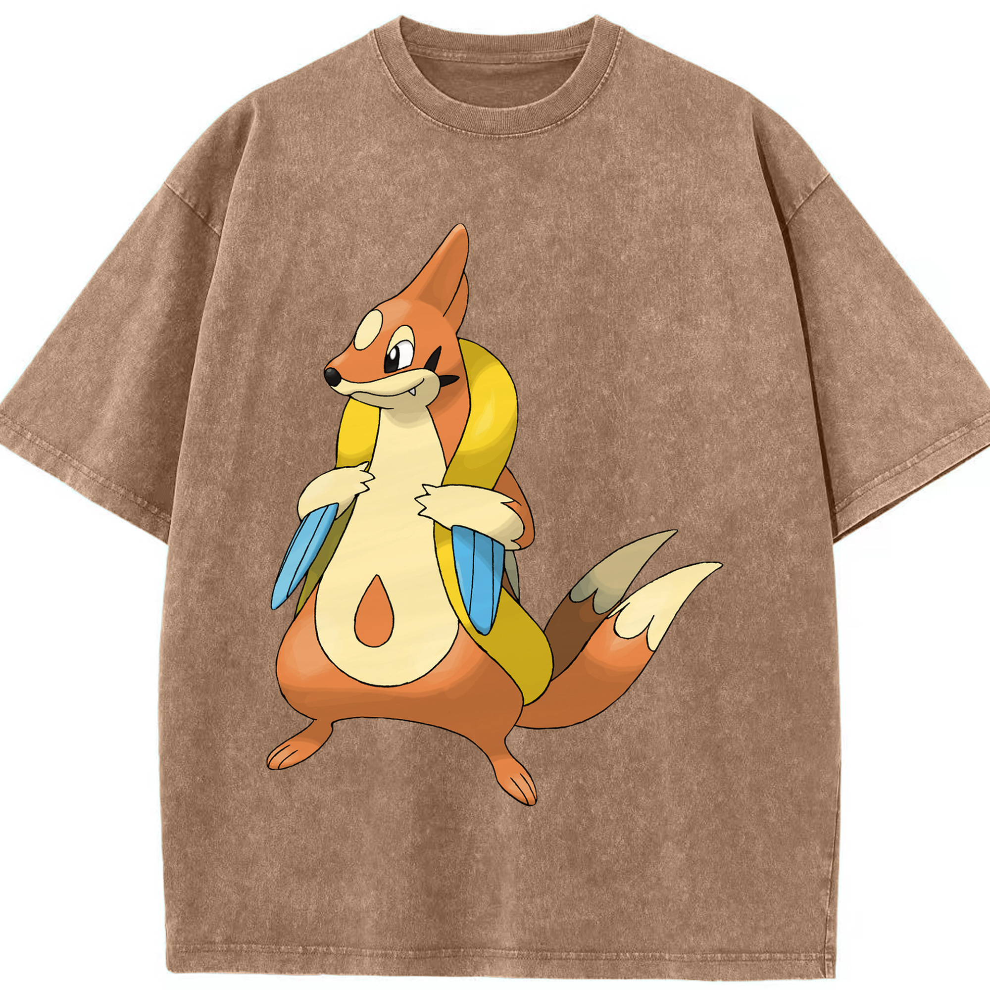 （画像用） ポケットモンスター Pokémon 綿100% ヴィンテージ風 半袖Tシャツ（フロントプリント）