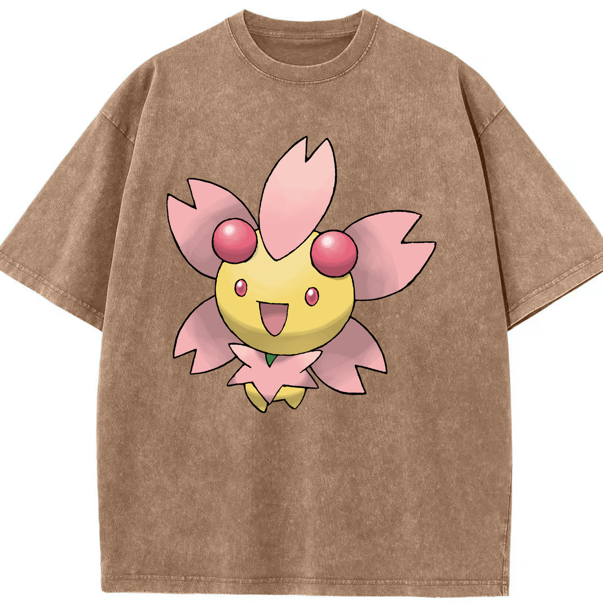 （画像用） ポケットモンスター Pokémon 綿100% ヴィンテージ風 半袖Tシャツ（フロントプリント）