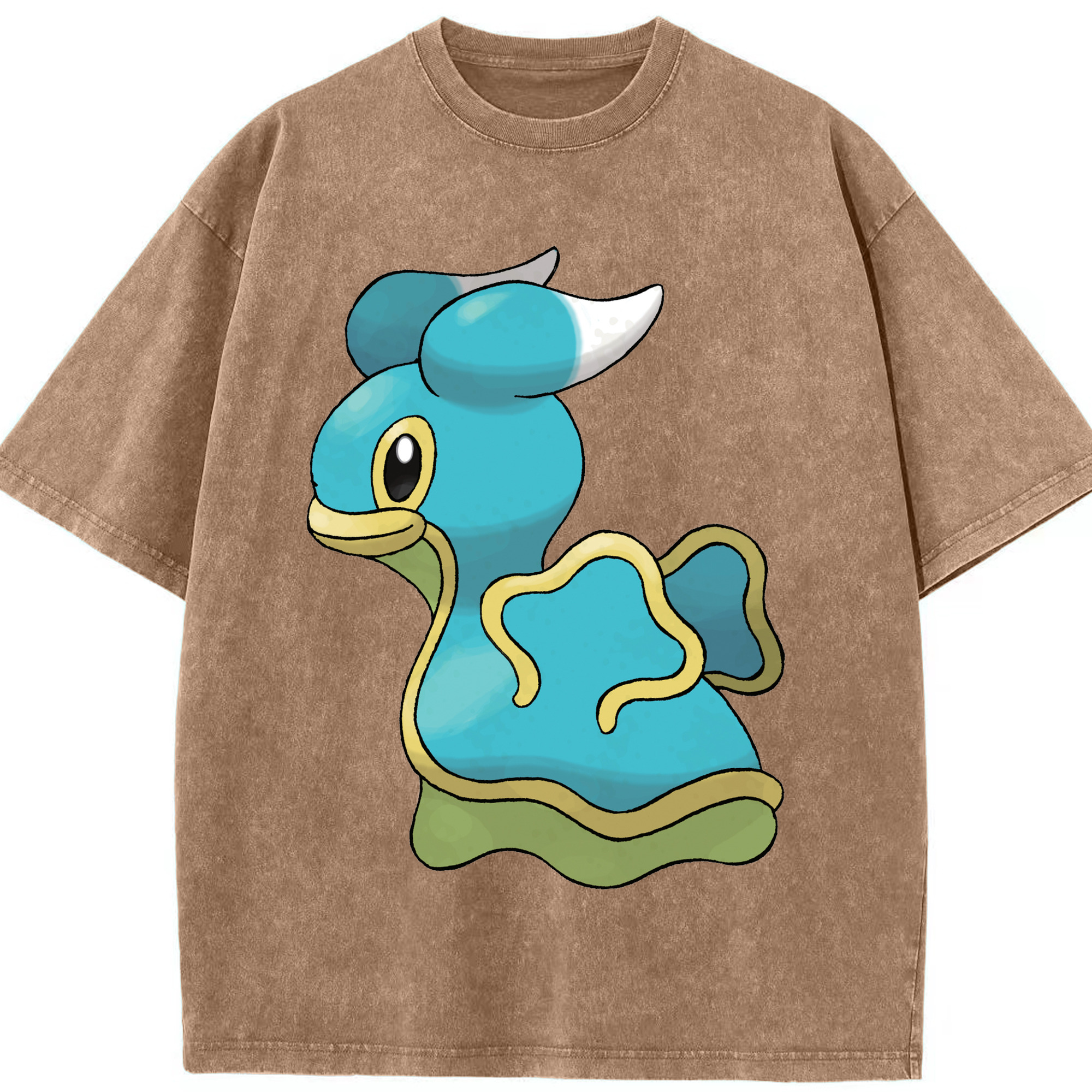 （画像用） ポケットモンスター Pokémon 綿100% ヴィンテージ風 半袖Tシャツ（フロントプリント）