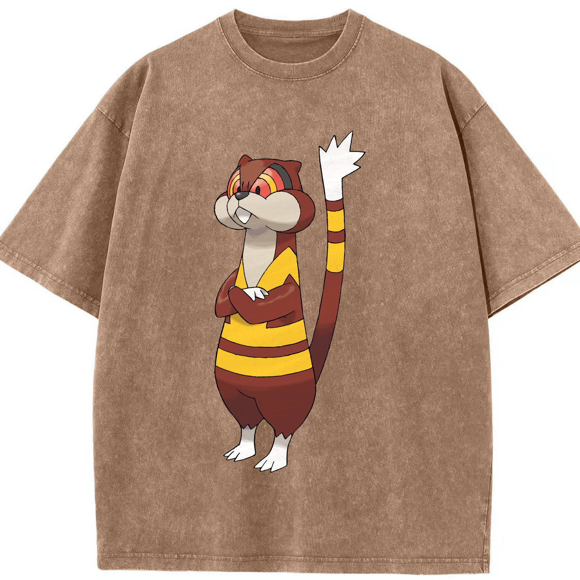 （画像用） ポケットモンスター Pokémon 綿100% ヴィンテージ風 半袖Tシャツ（フロントプリント）
