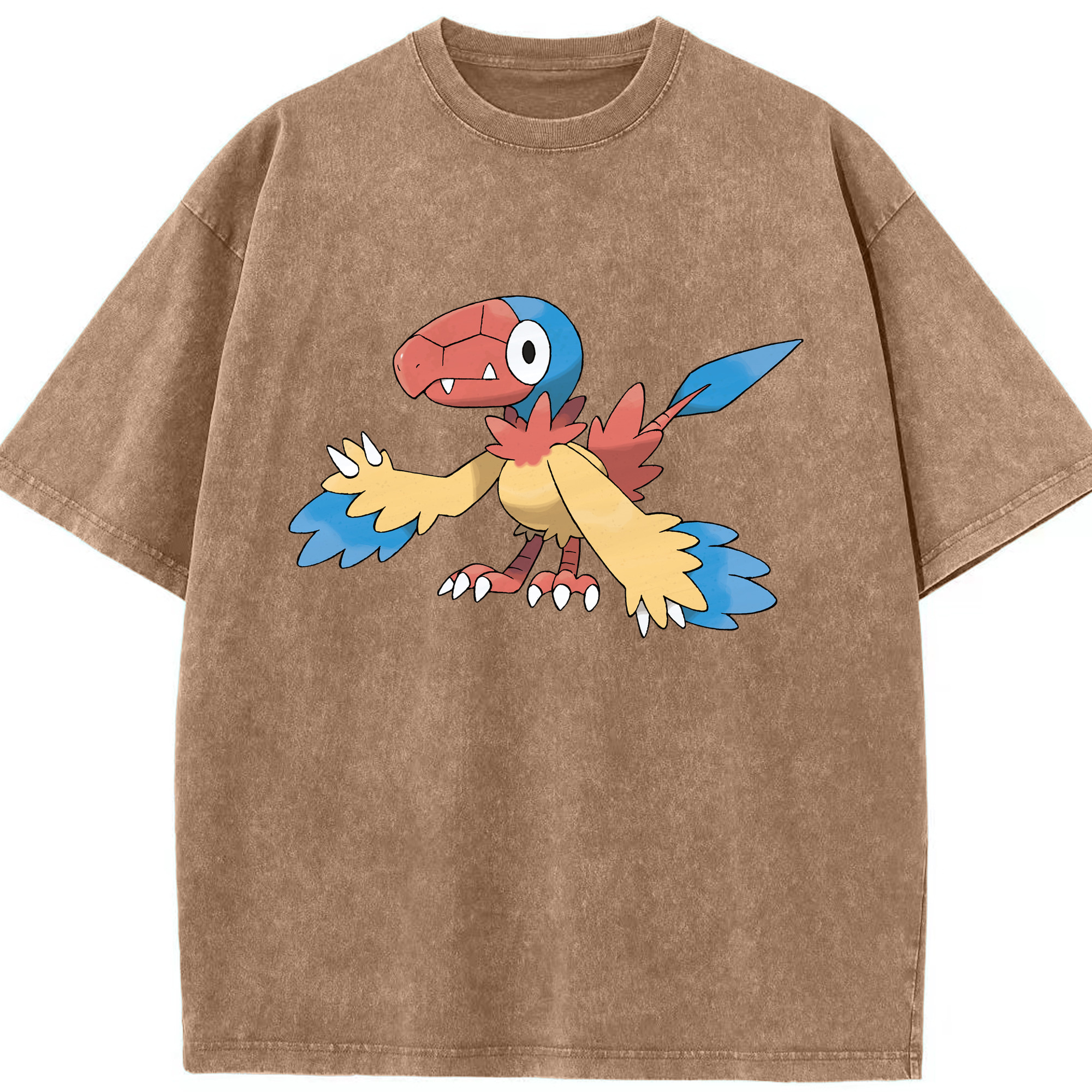 （画像用） ポケットモンスター Pokémon 綿100% ヴィンテージ風 半袖Tシャツ（フロントプリント）