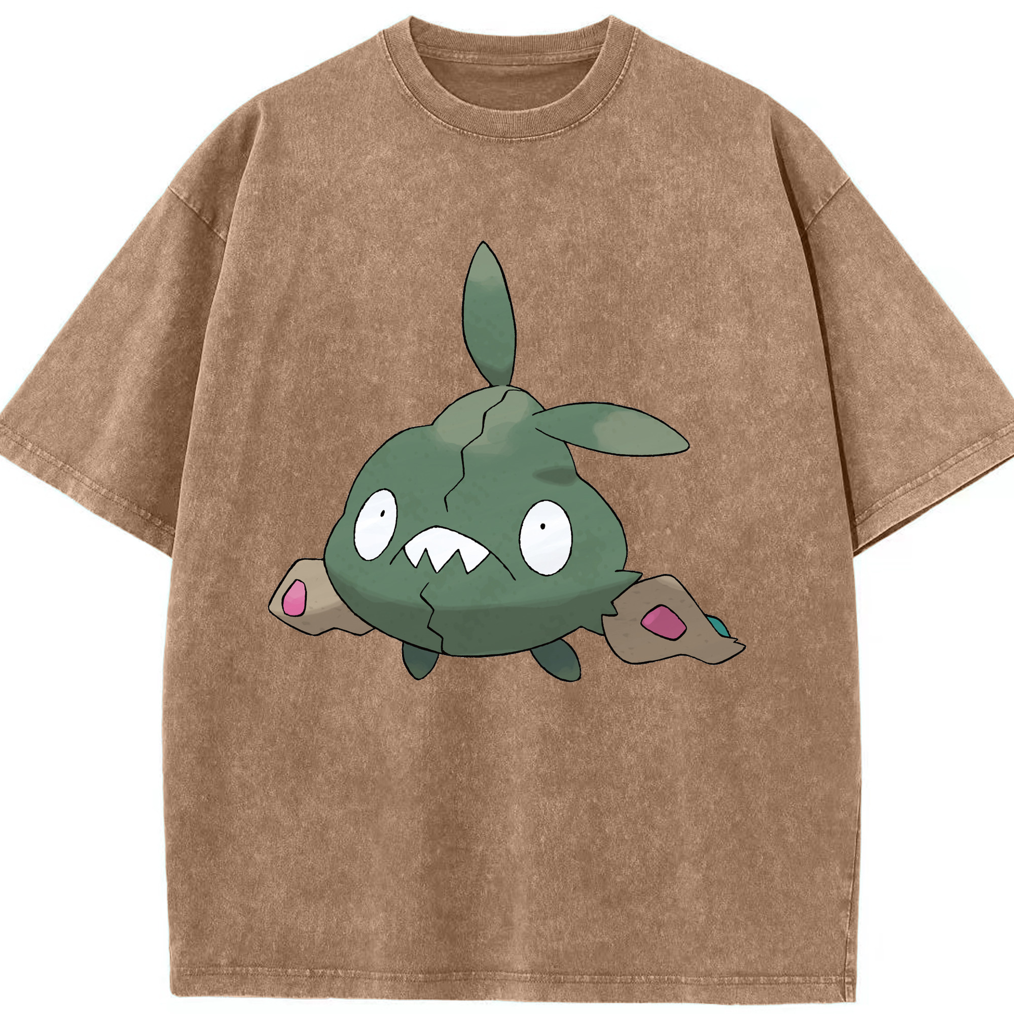（画像用） ポケットモンスター Pokémon 綿100% ヴィンテージ風 半袖Tシャツ（フロントプリント）