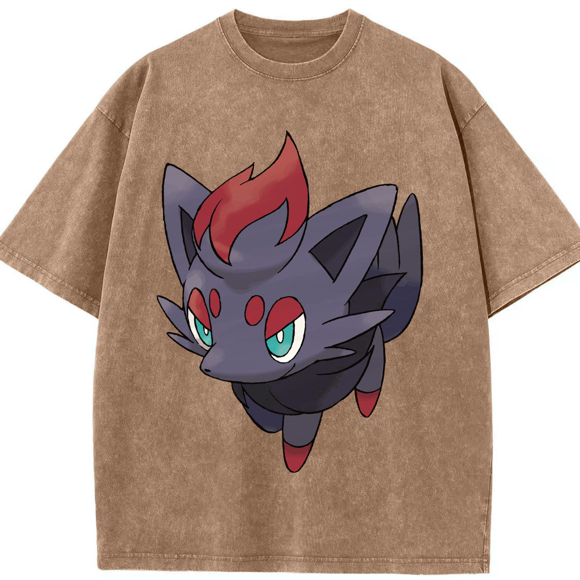 （画像用） ポケットモンスター Pokémon 綿100% ヴィンテージ風 半袖Tシャツ（フロントプリント）