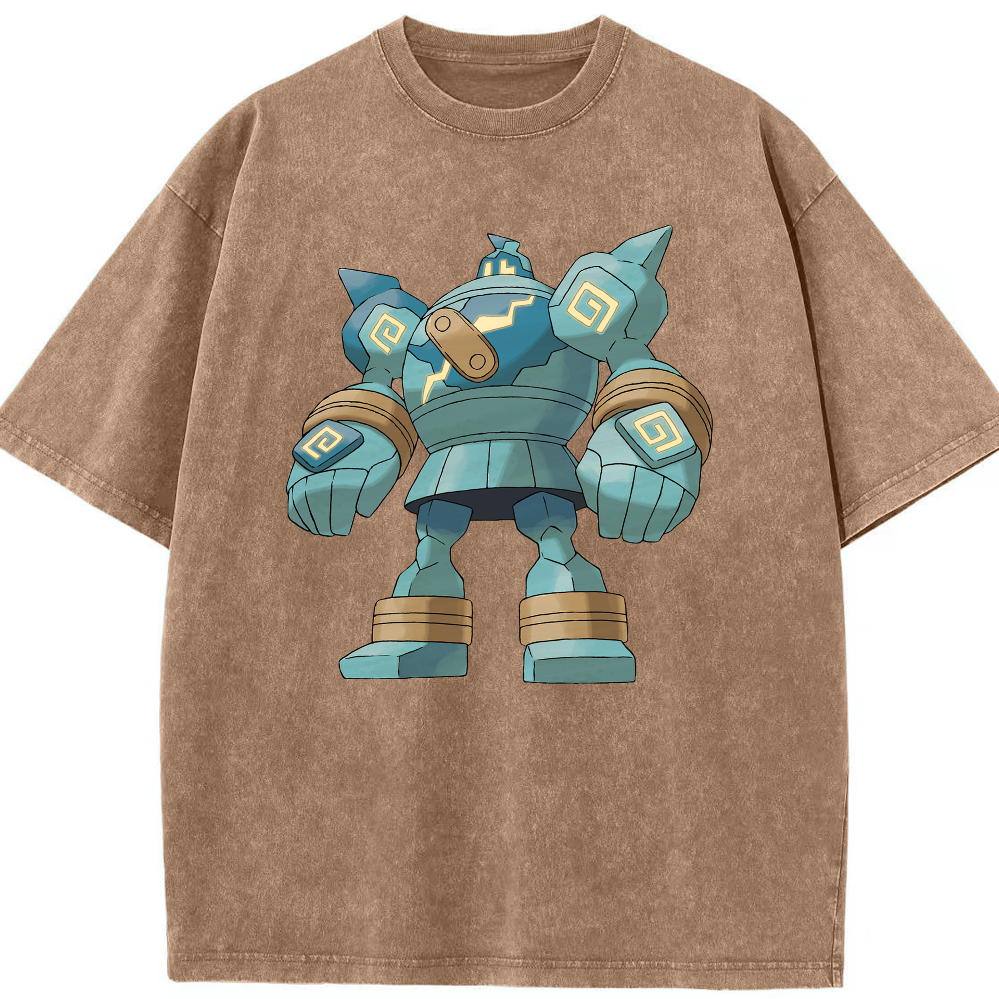 （画像用） ポケットモンスター Pokémon 綿100% ヴィンテージ風 半袖Tシャツ（フロントプリント）