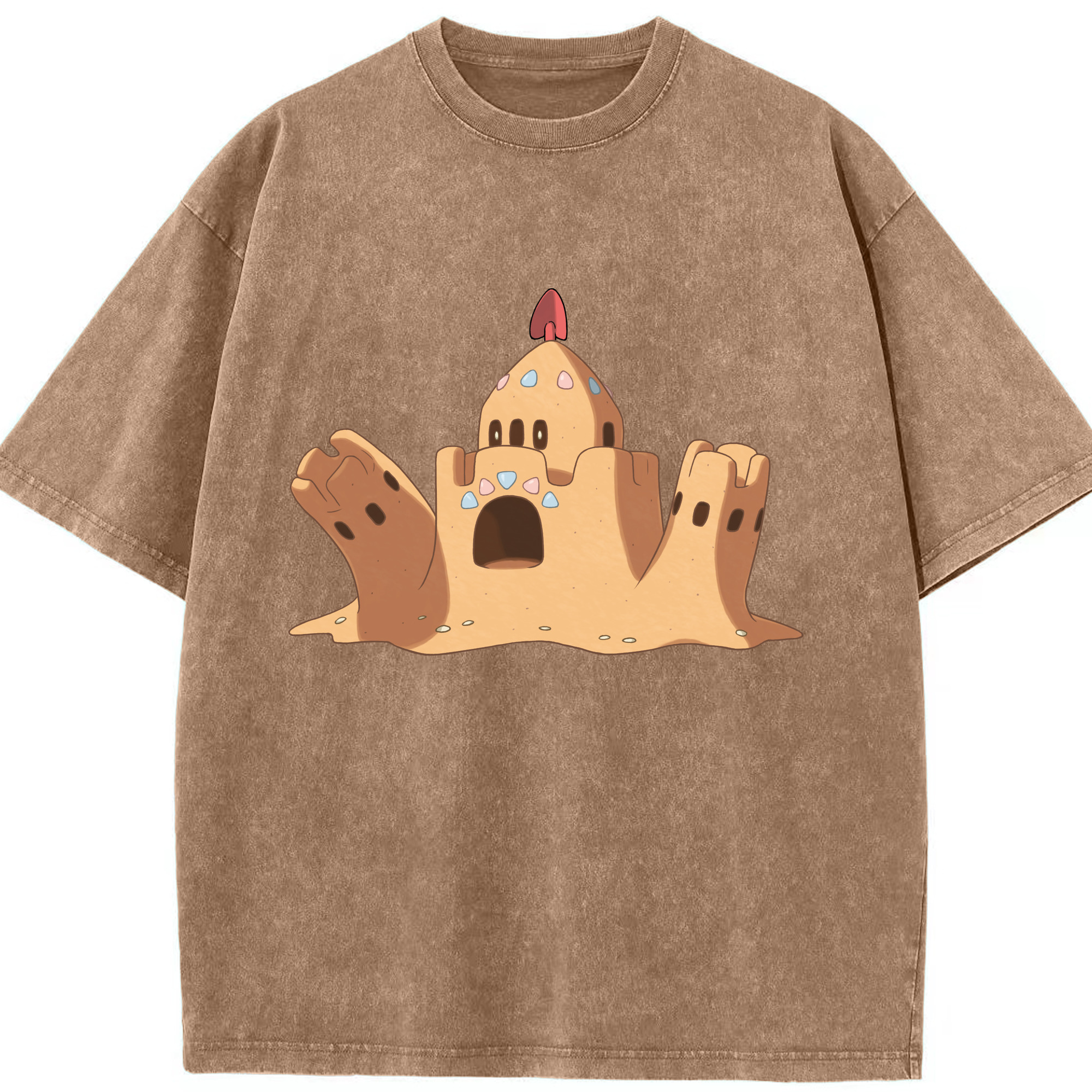 （画像用） ポケットモンスター Pokémon 綿100% ヴィンテージ風 半袖Tシャツ（フロントプリント）