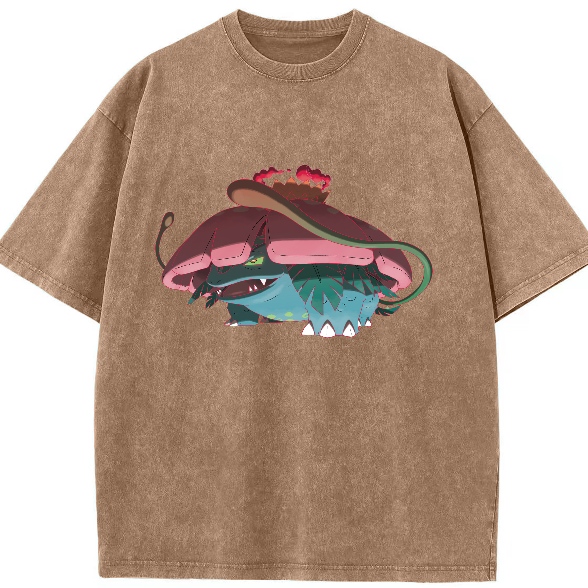 （画像用） ポケットモンスター Pokémon 綿100% ヴィンテージ風 半袖Tシャツ（フロントプリント）