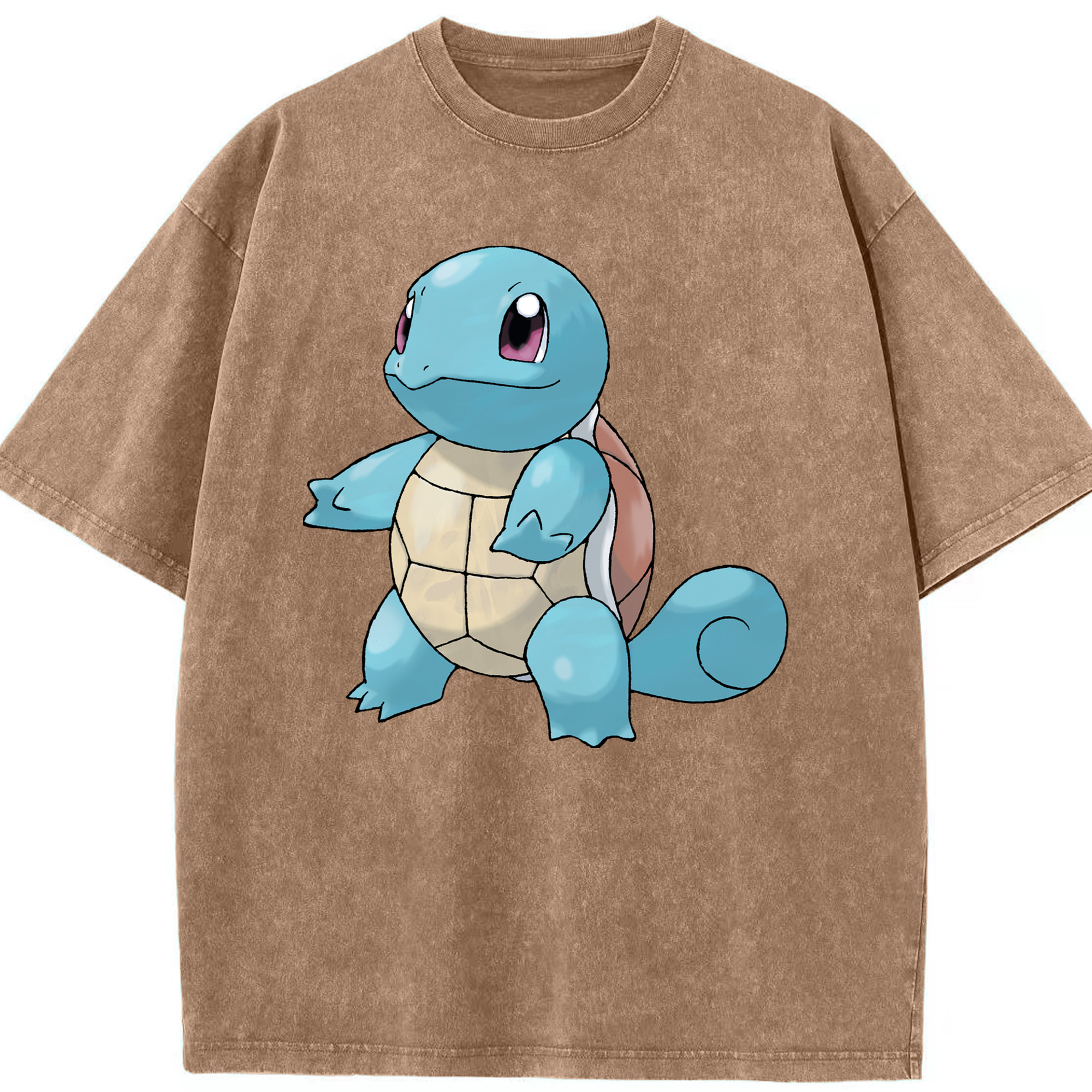 （画像用） ポケットモンスター Pokémon 綿100% ヴィンテージ風 半袖Tシャツ（フロントプリント）