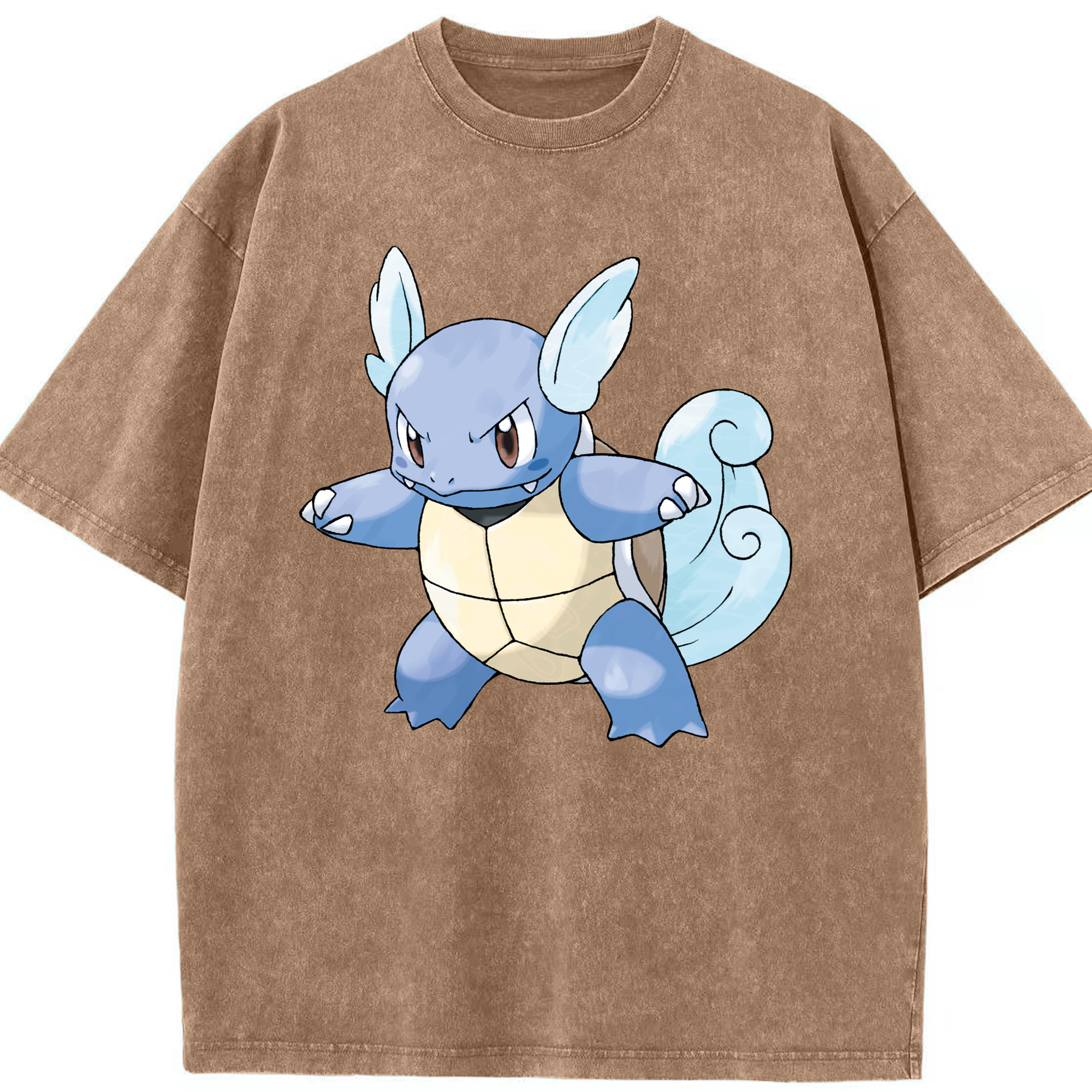 （画像用） ポケットモンスター Pokémon 綿100% ヴィンテージ風 半袖Tシャツ（フロントプリント）