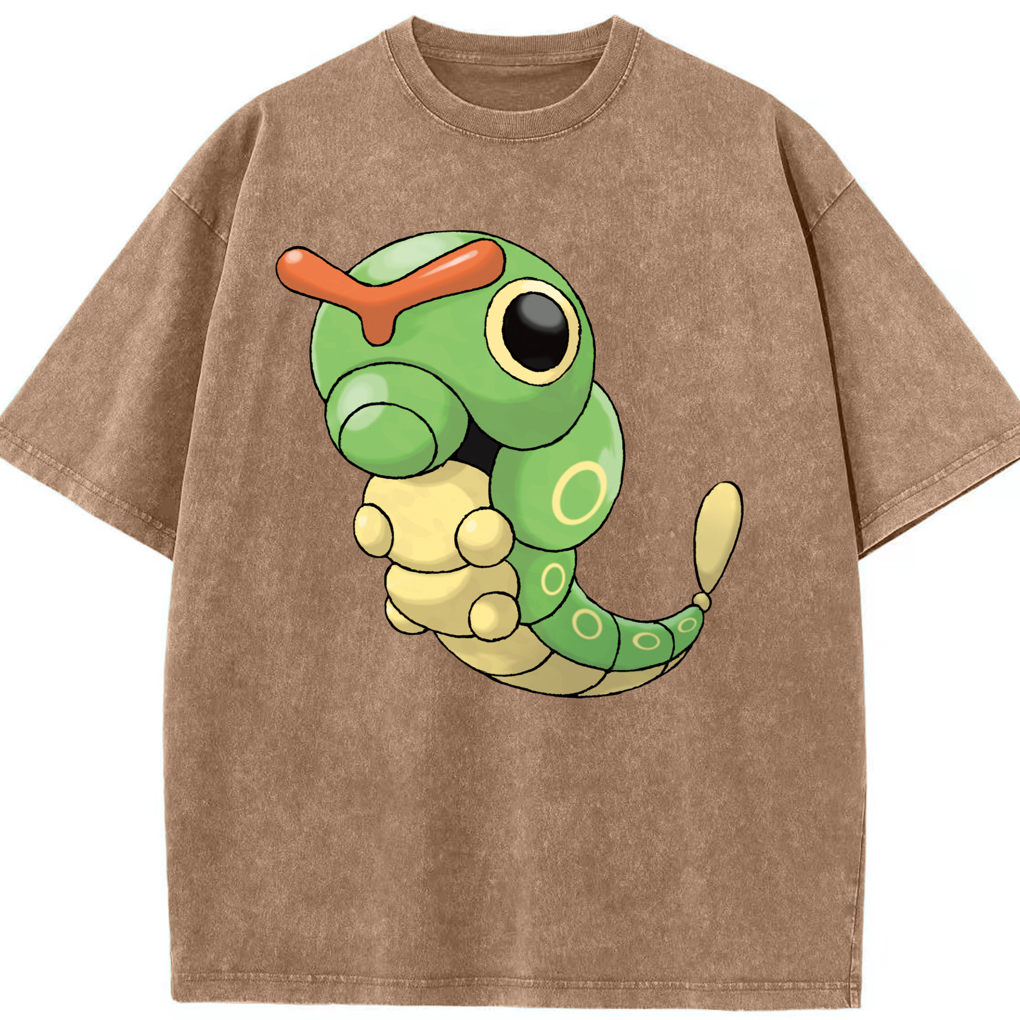 （画像用） ポケットモンスター Pokémon 綿100% ヴィンテージ風 半袖Tシャツ（フロントプリント）