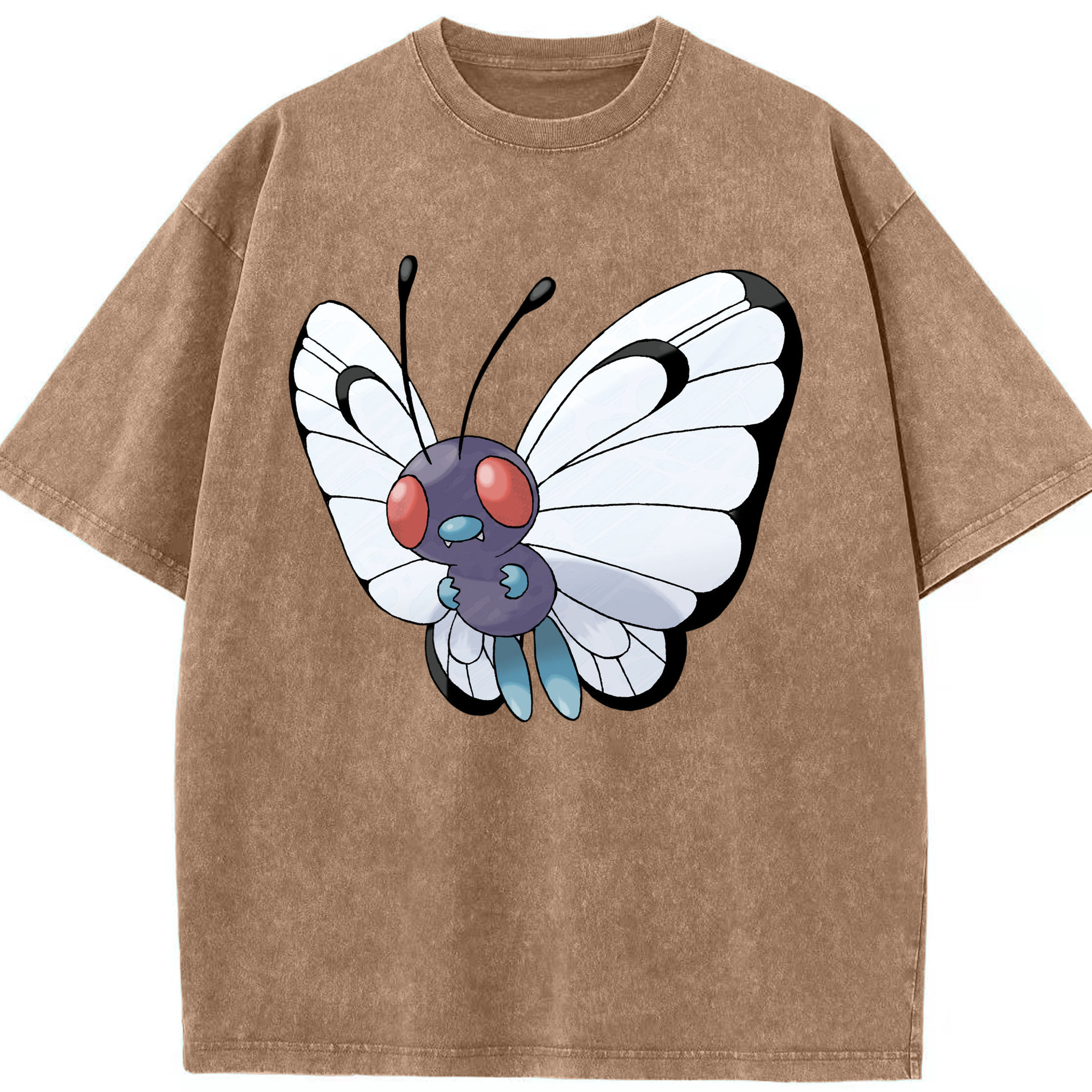 （画像用） ポケットモンスター Pokémon 綿100% ヴィンテージ風 半袖Tシャツ（フロントプリント）