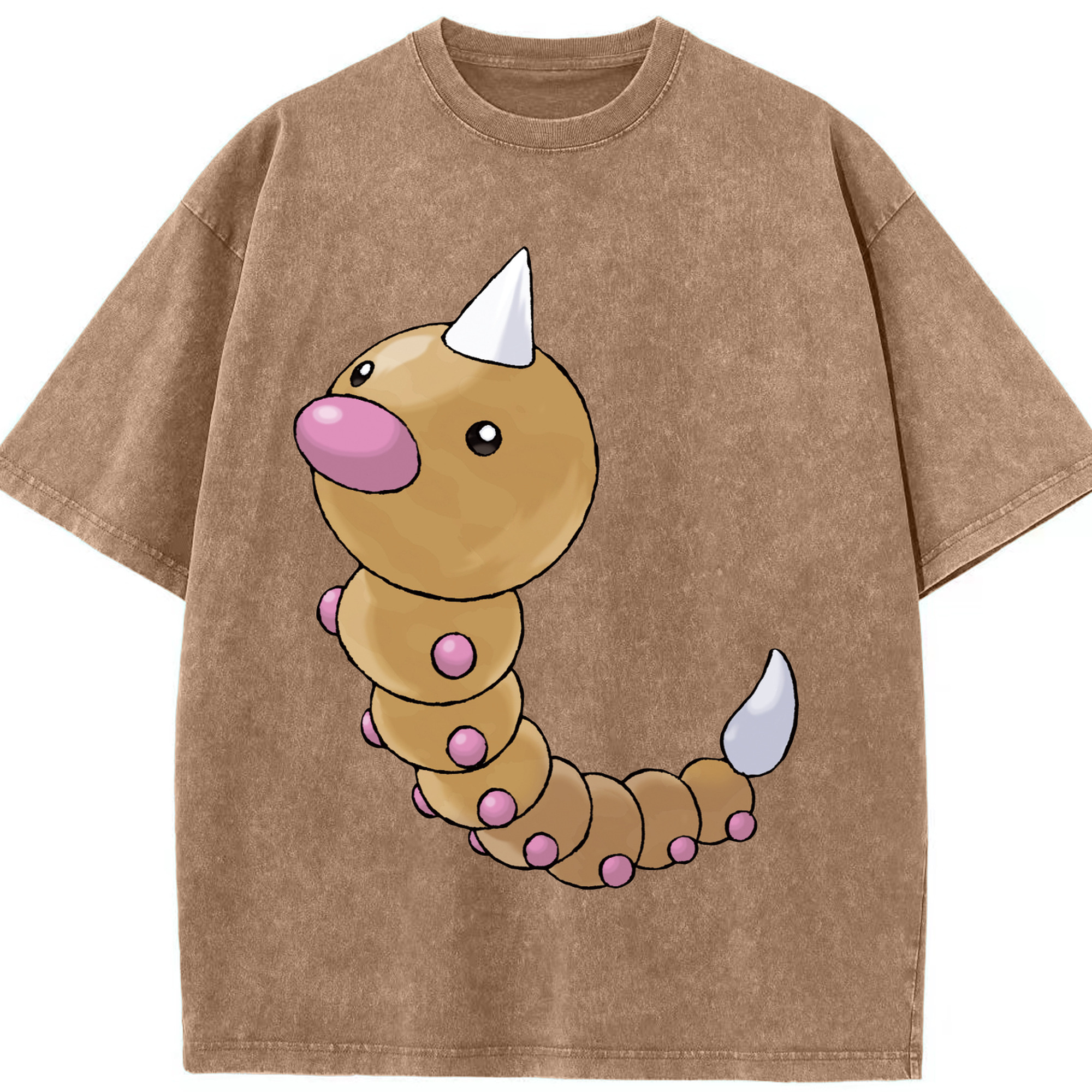 （画像用） ポケットモンスター Pokémon 綿100% ヴィンテージ風 半袖Tシャツ（フロントプリント）