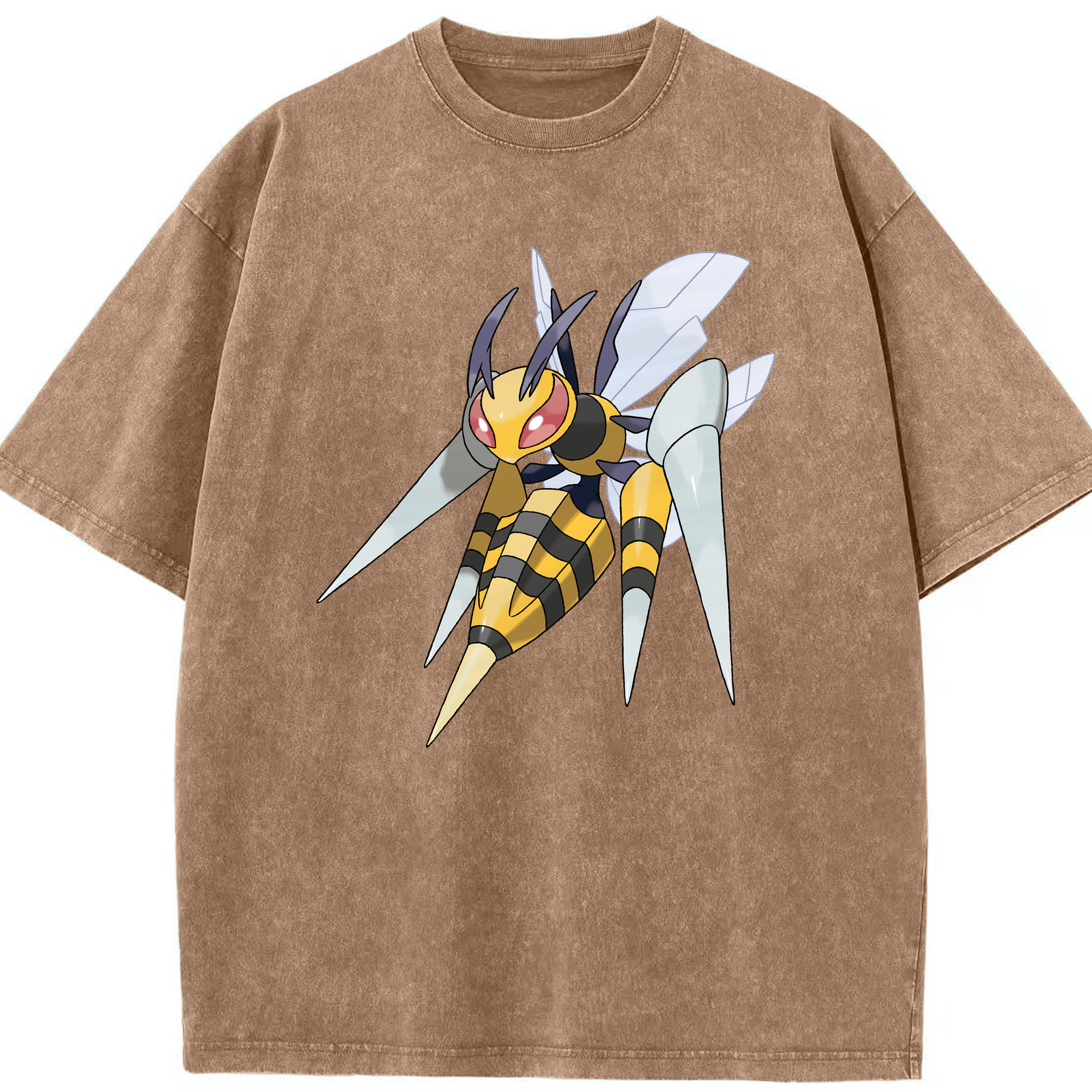 （画像用） ポケットモンスター Pokémon 綿100% ヴィンテージ風 半袖Tシャツ（フロントプリント）