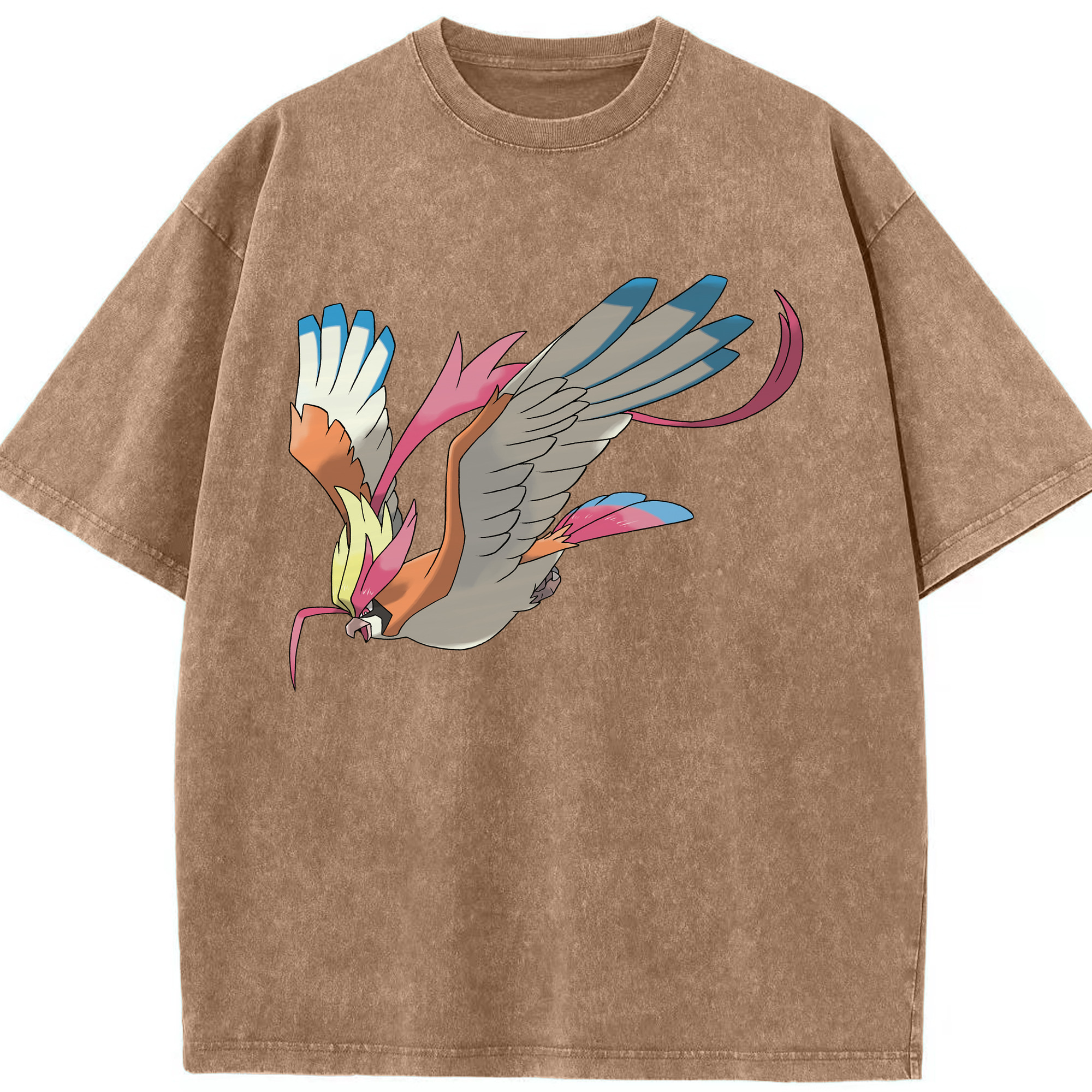 （画像用） ポケットモンスター Pokémon 綿100% ヴィンテージ風 半袖Tシャツ（フロントプリント）