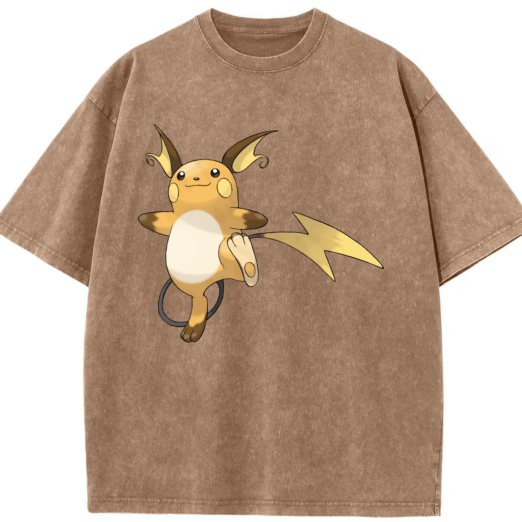 （画像用） ポケットモンスター Pokémon 綿100% ヴィンテージ風 半袖Tシャツ（フロントプリント）