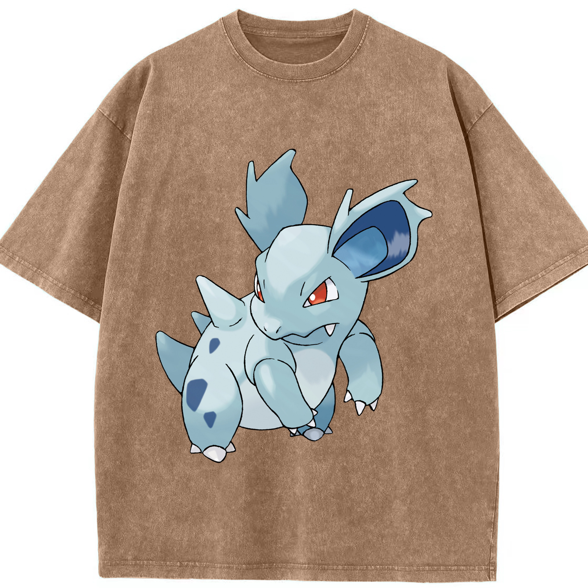 （画像用） ポケットモンスター Pokémon 綿100% ヴィンテージ風 半袖Tシャツ（フロントプリント）