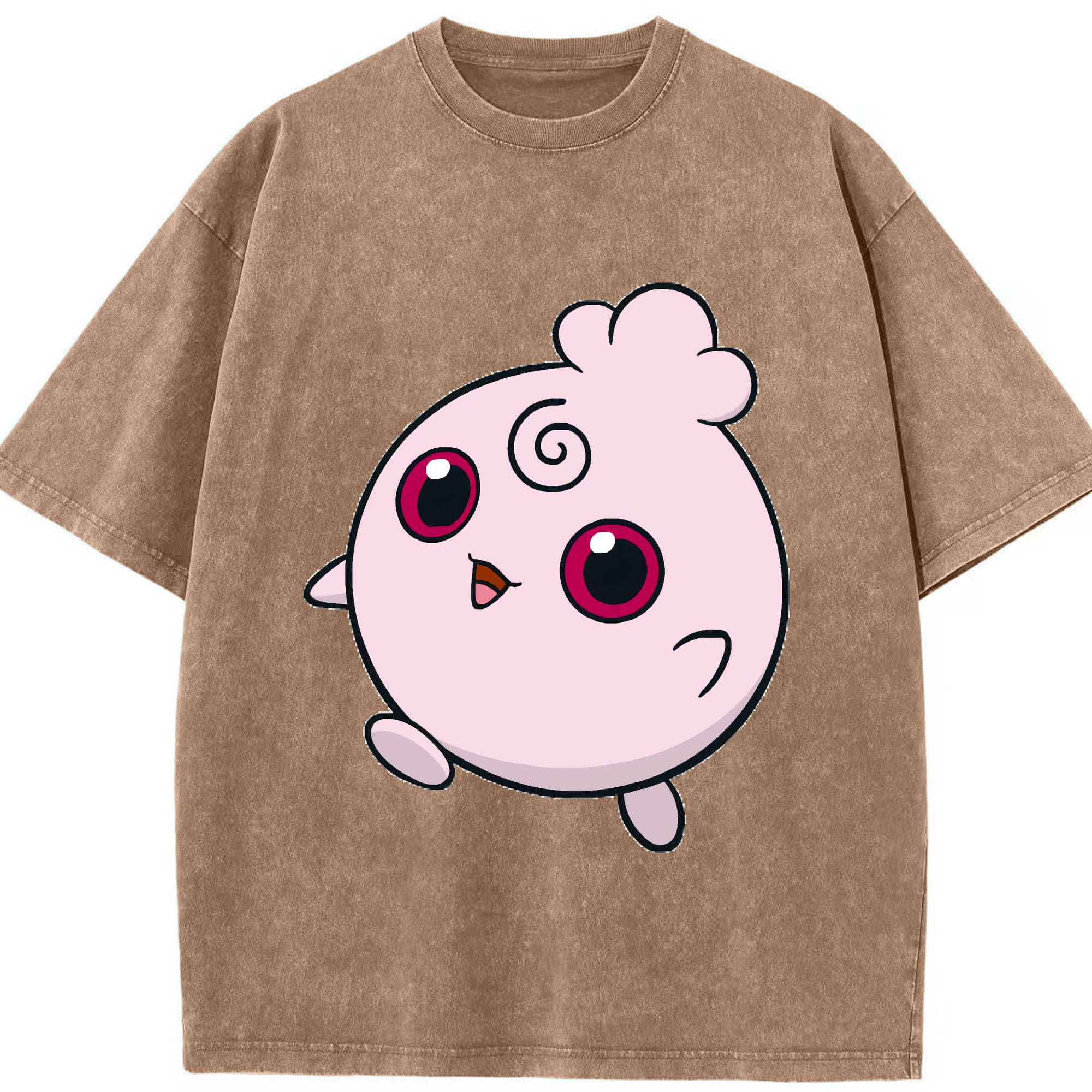 （画像用） ポケットモンスター Pokémon 綿100% ヴィンテージ風 半袖Tシャツ（フロントプリント）